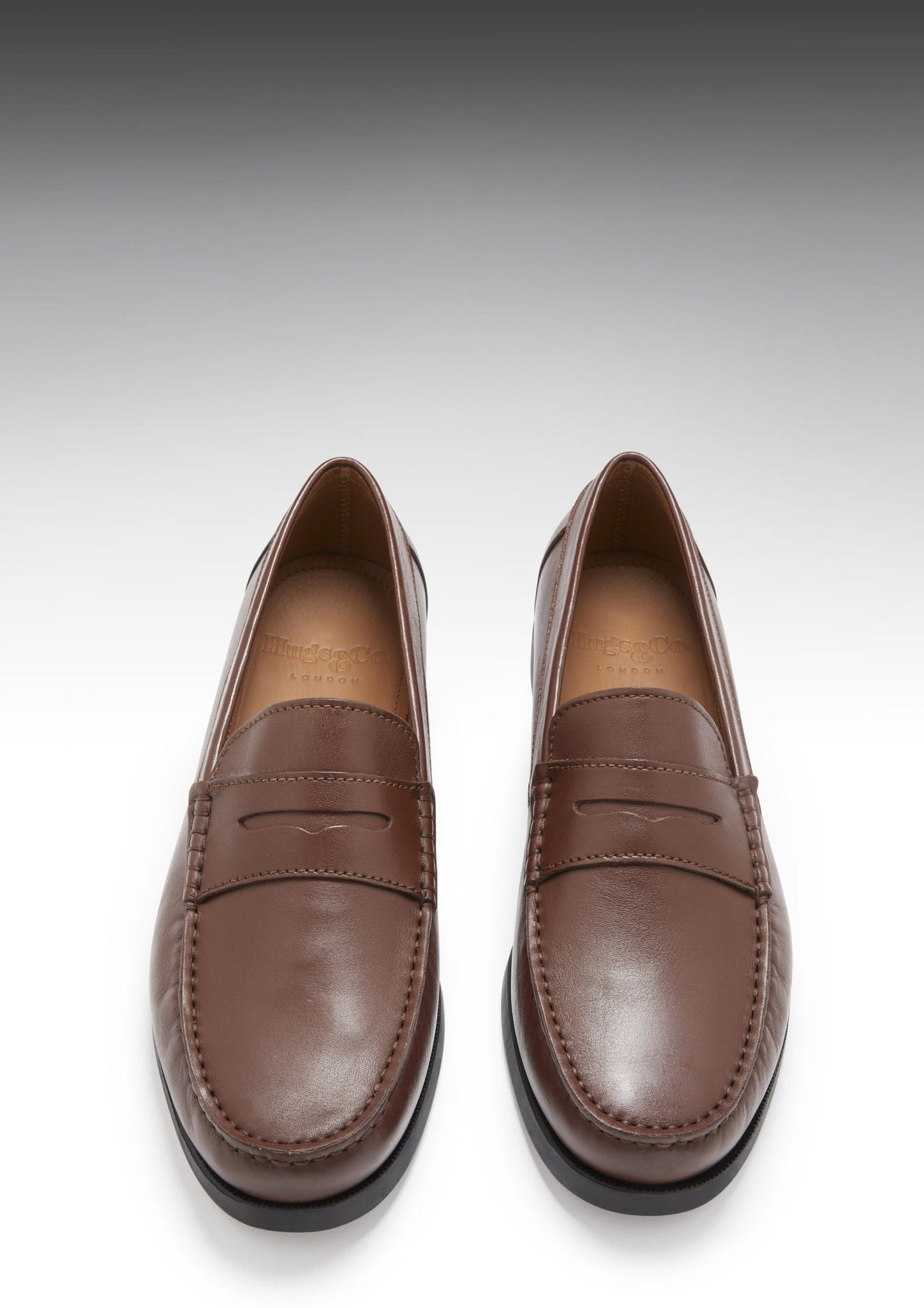 Boat Loafers, brown leather - Hugs & Co.