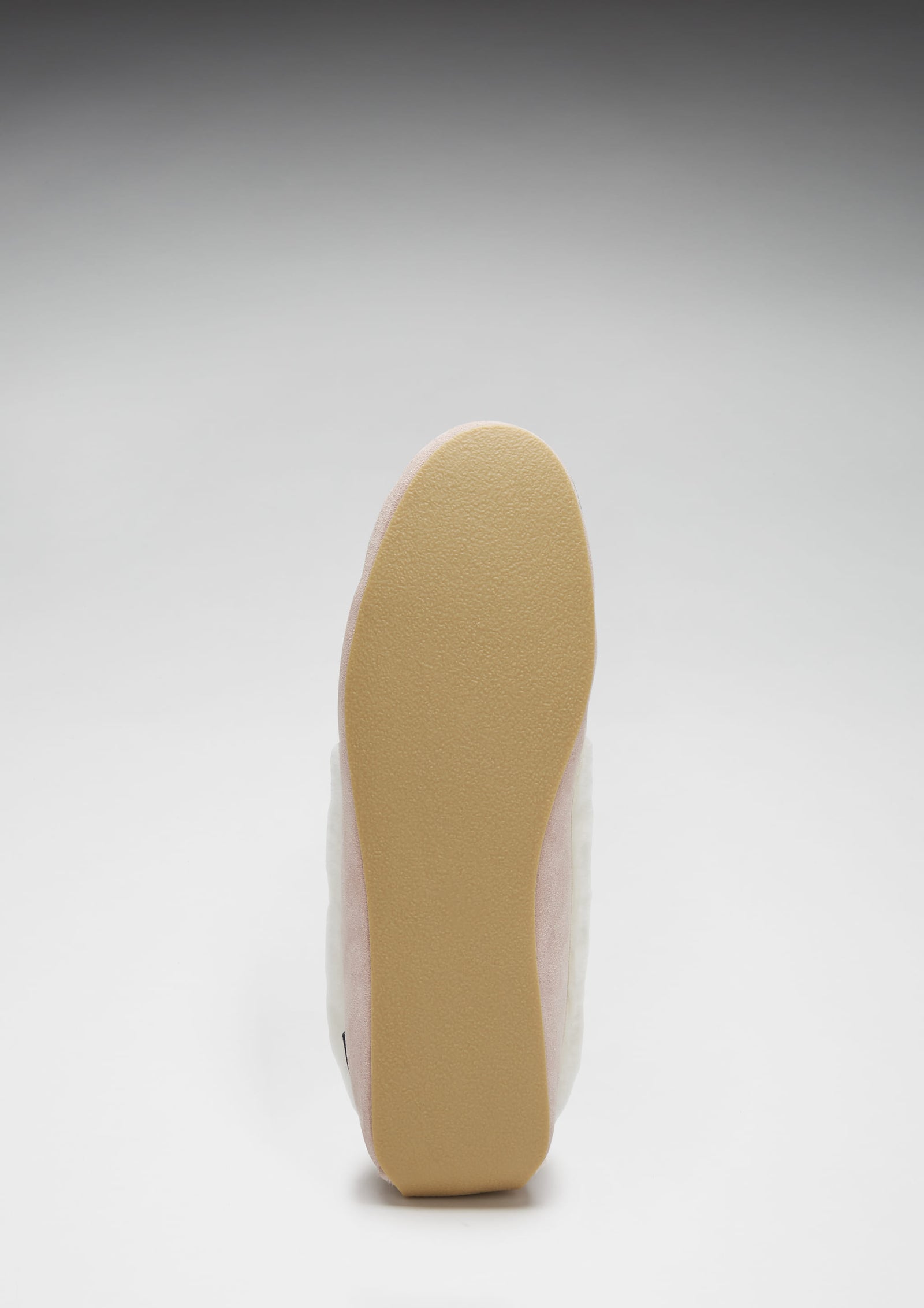 Pink Suede Sheepskin Slippers