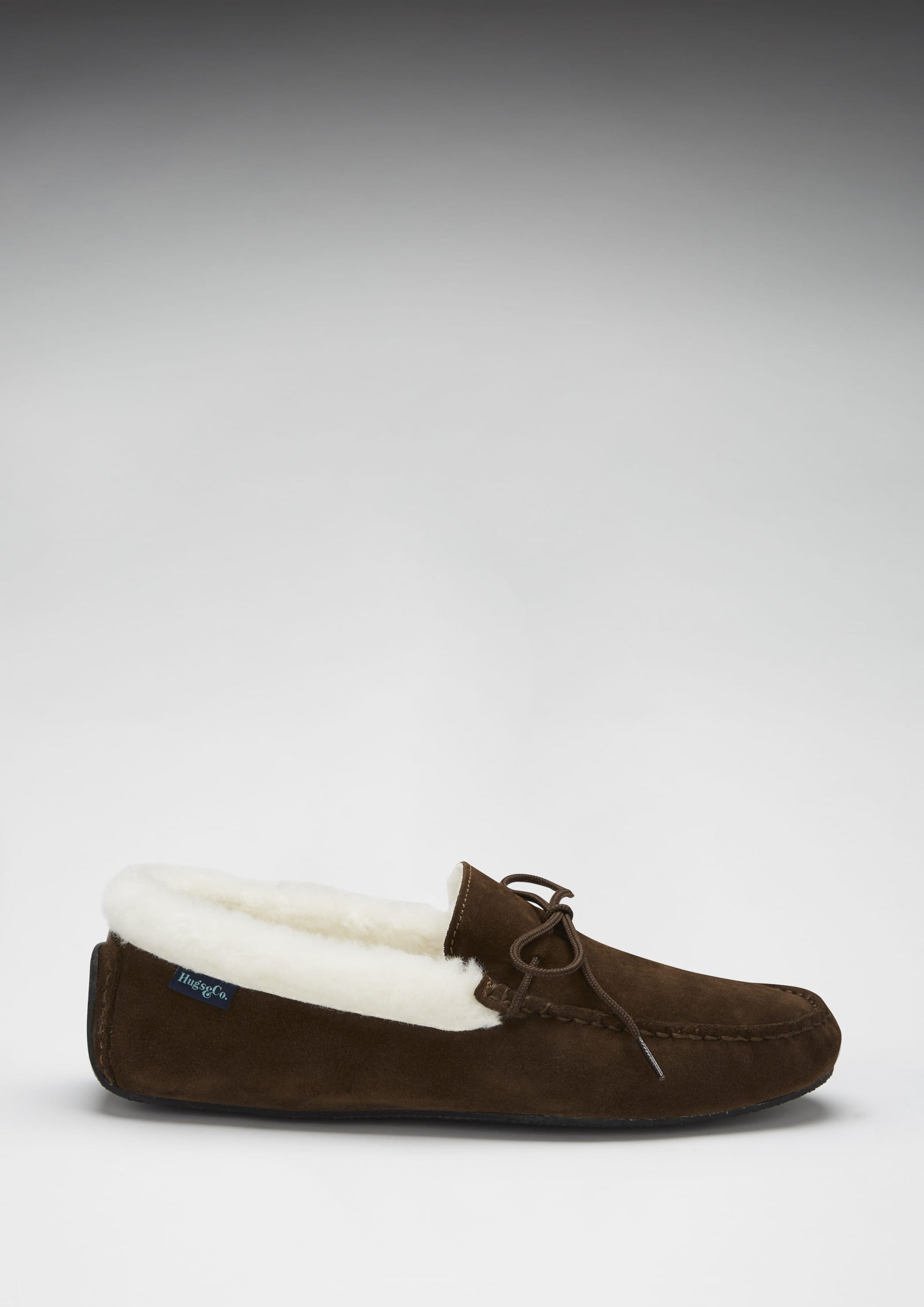 Sheepskin Slippers Brown Suede