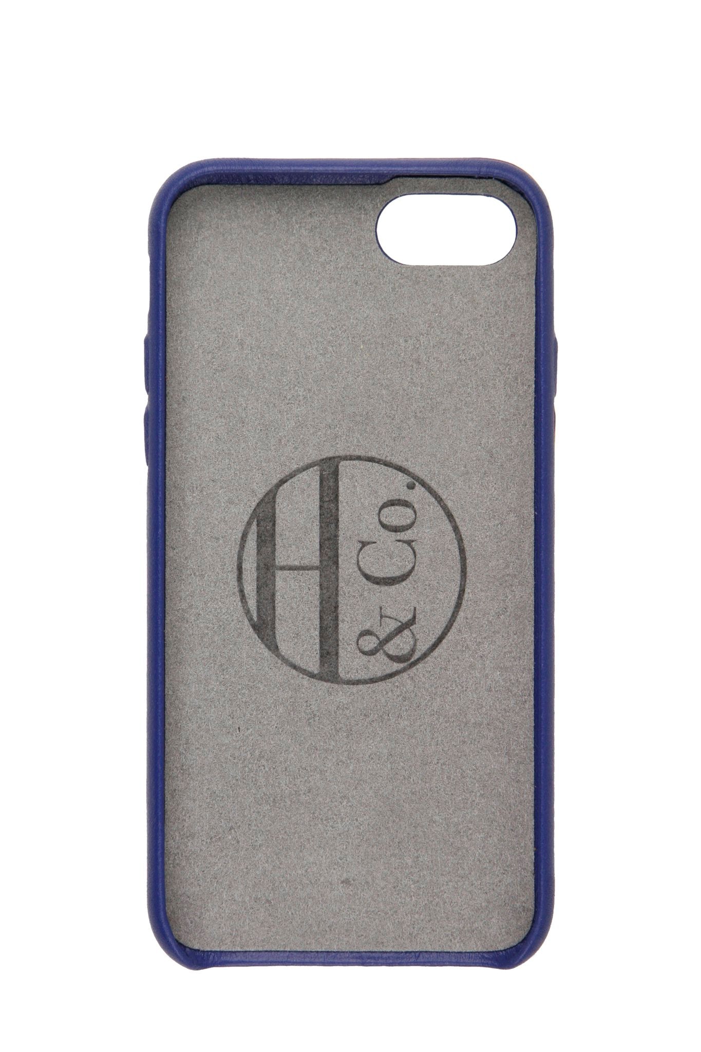 iPhone 7/8 Case, Denim Leather - Hugs & Co.