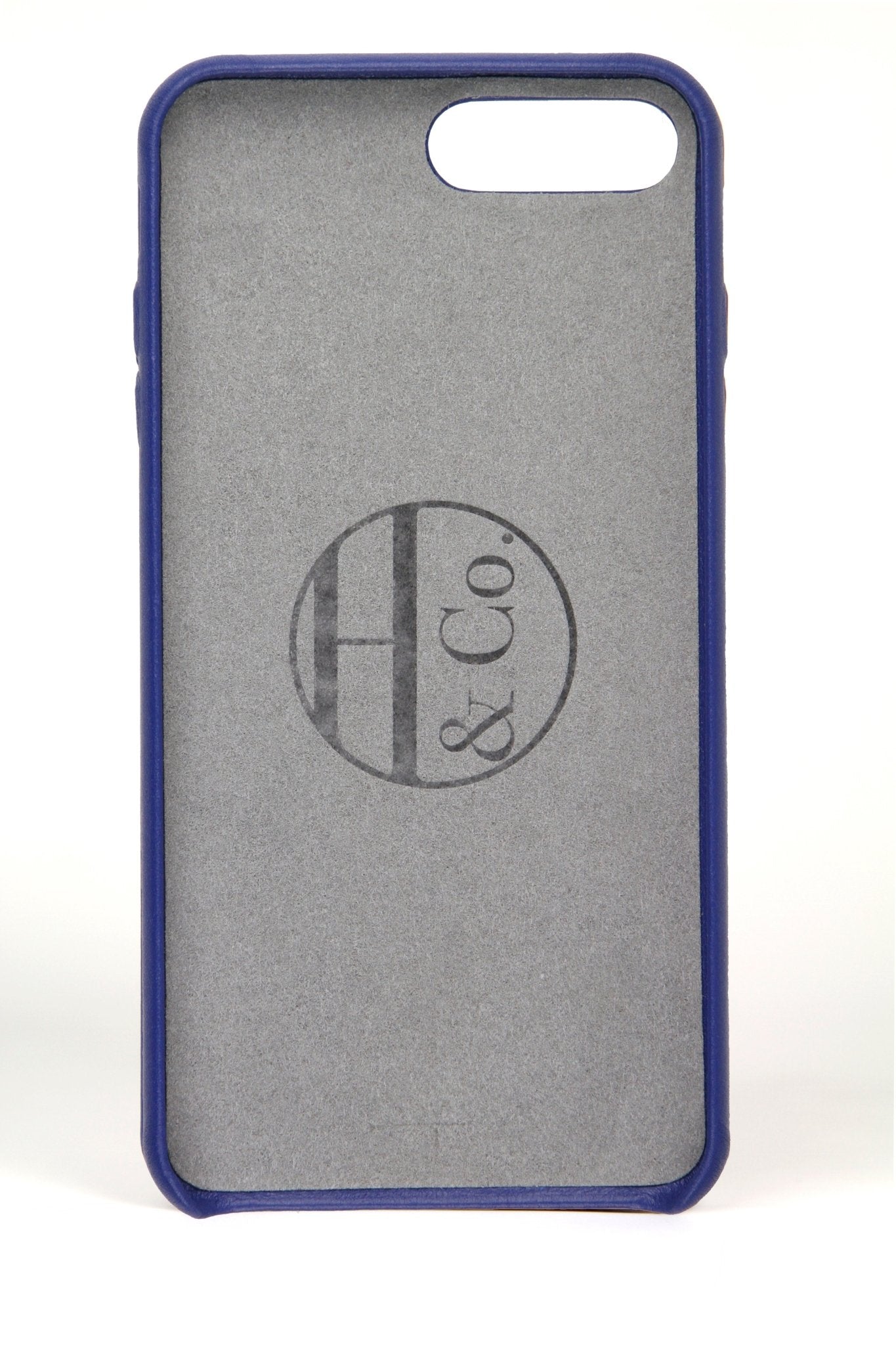 iPhone 7/8 Plus Case, Denim Leather - Hugs & Co.