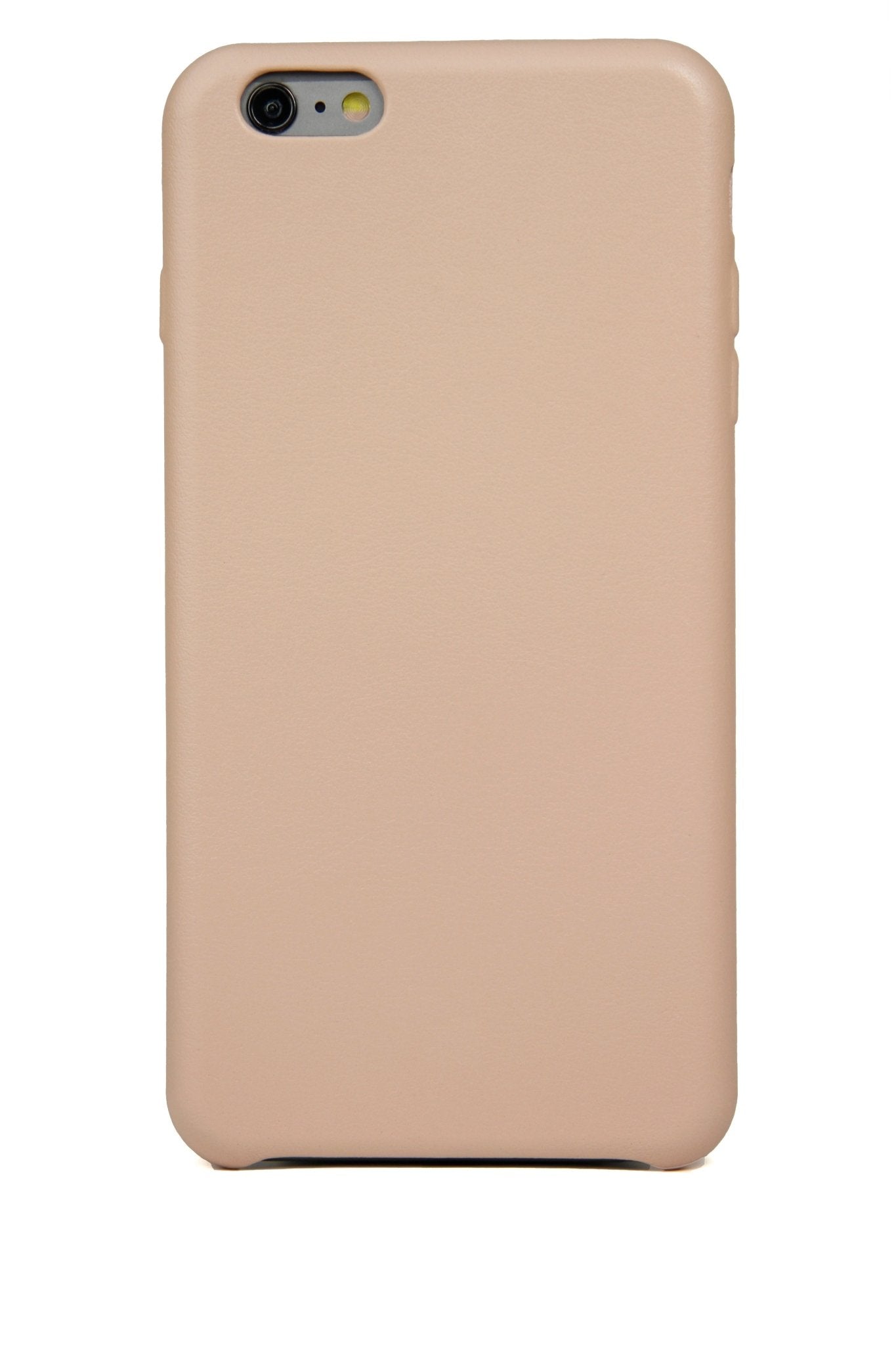 iPhone 6 Plus Case, Pink Leather - Hugs & Co.