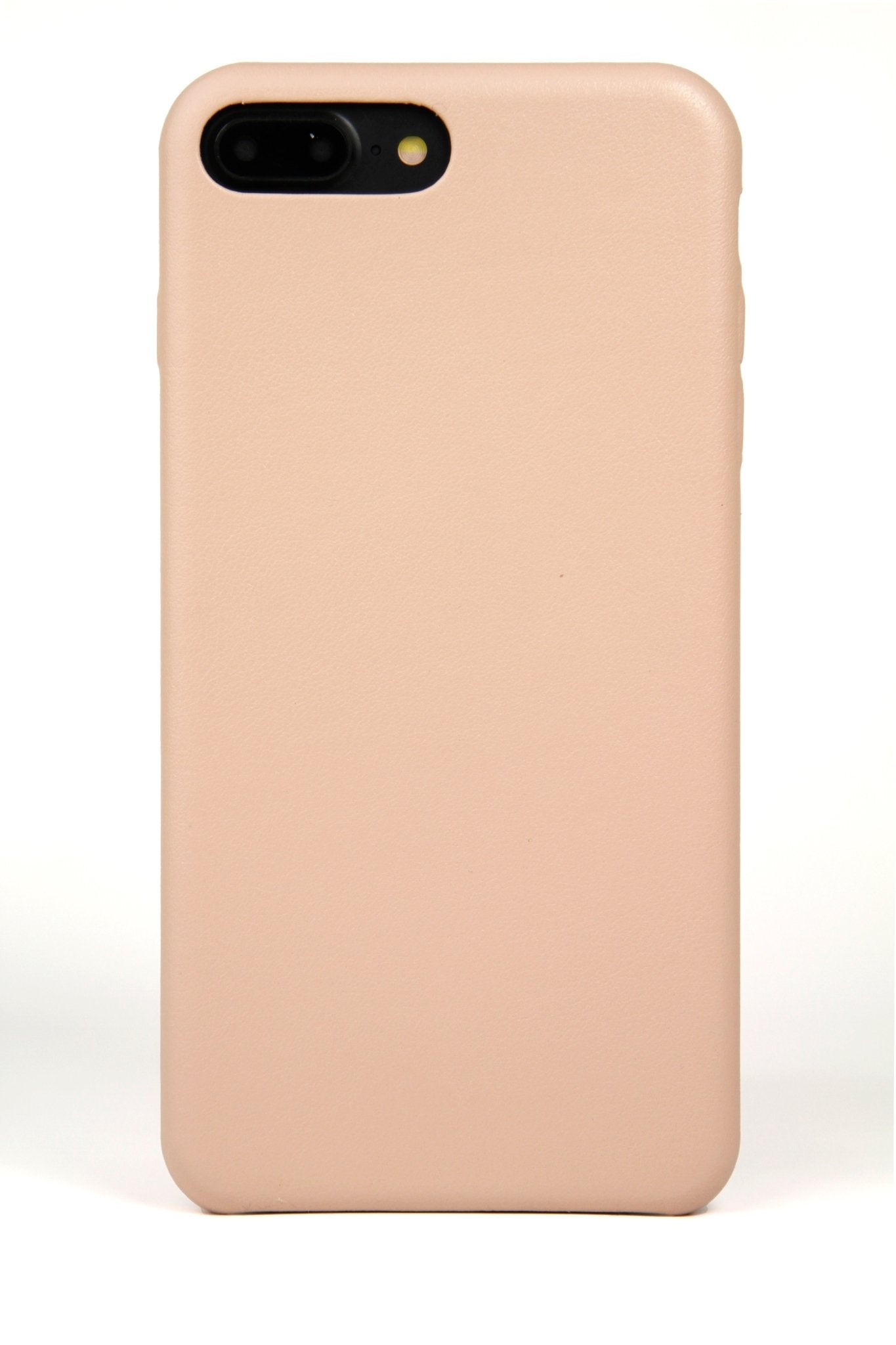 iPhone 7/8 Plus Case, Pink Leather - Hugs & Co.