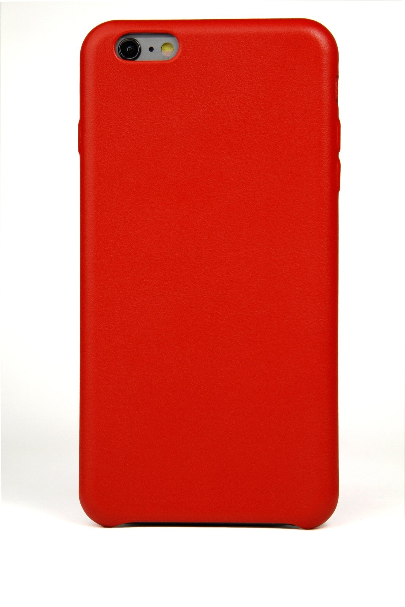 iPhone 6 Plus Case Red Leather - Hugs & Co.