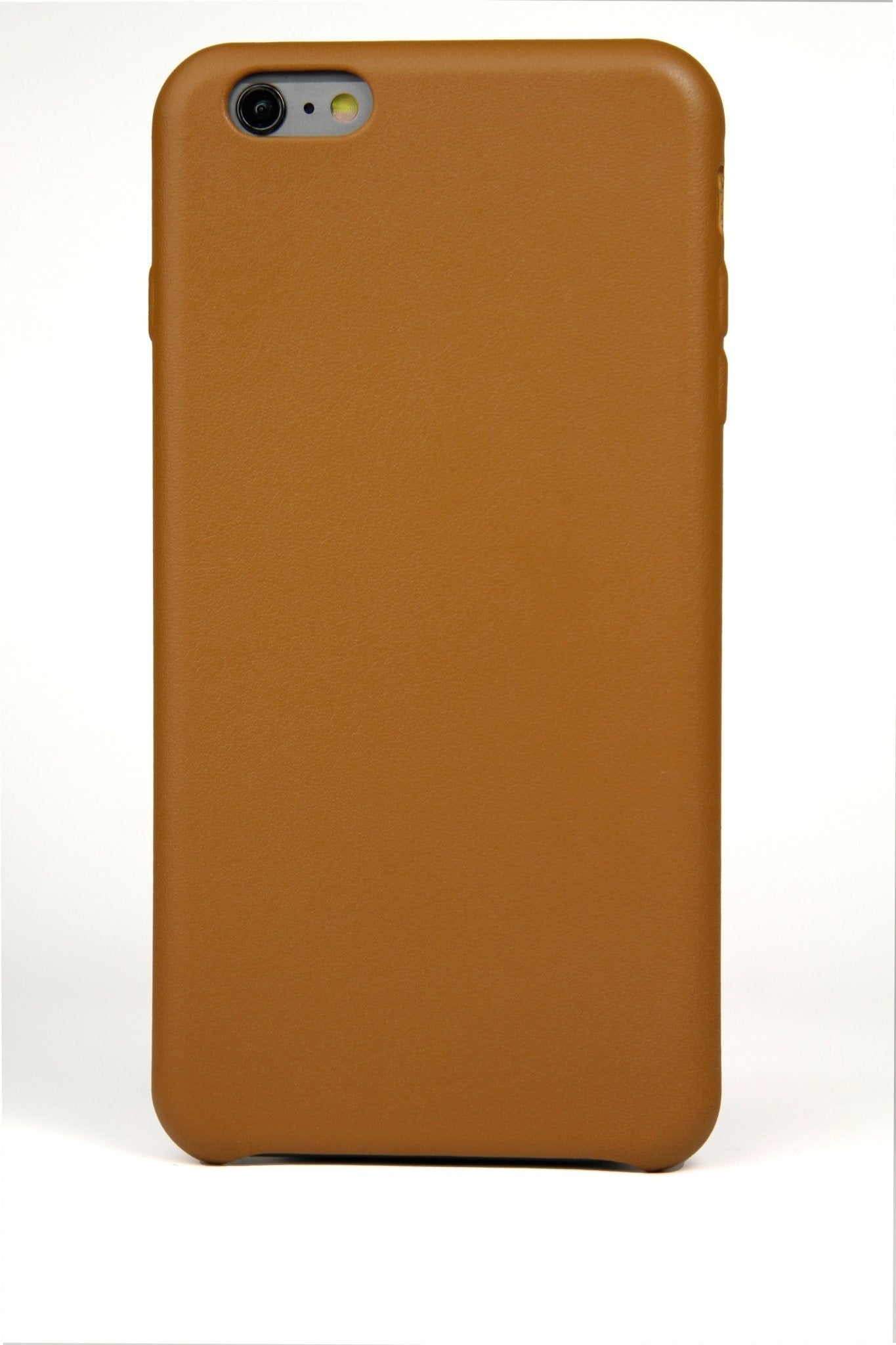 iPhone 6 Plus Case, Tan Leather - Hugs & Co.