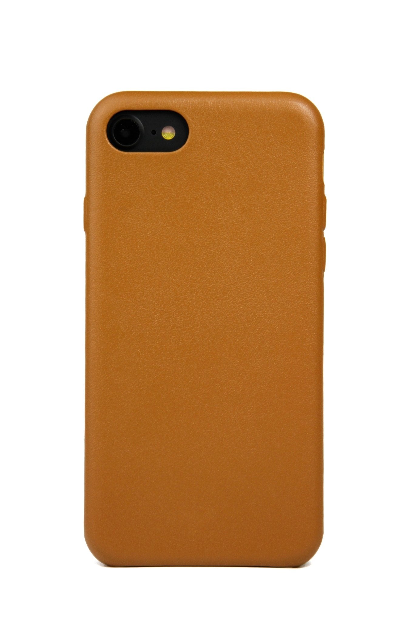 iPhone 7/8 Case, Tan Leather - Hugs & Co.