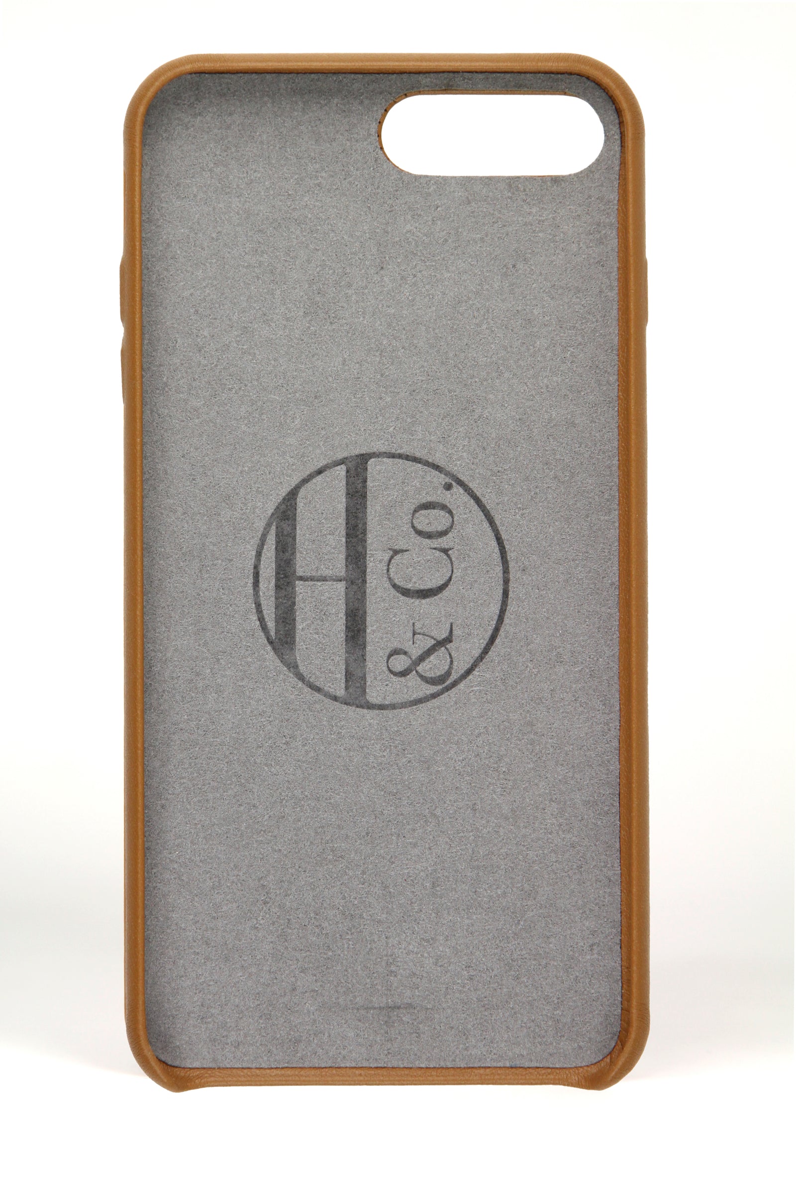 Étui pour iPhone 7/8 Plus, cuir fauve