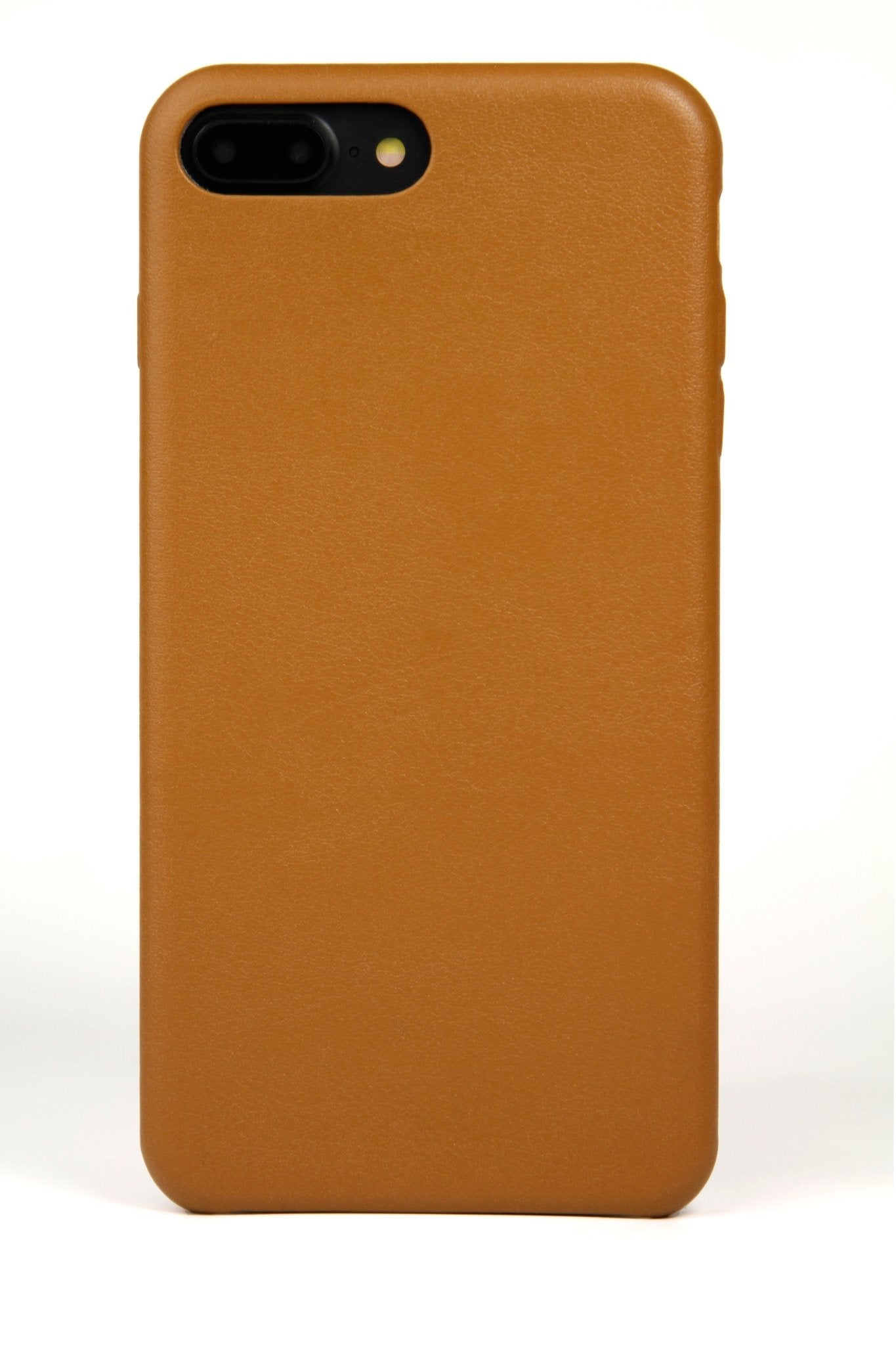 iPhone 7/8 Plus Case, Tan Leather - Hugs & Co.