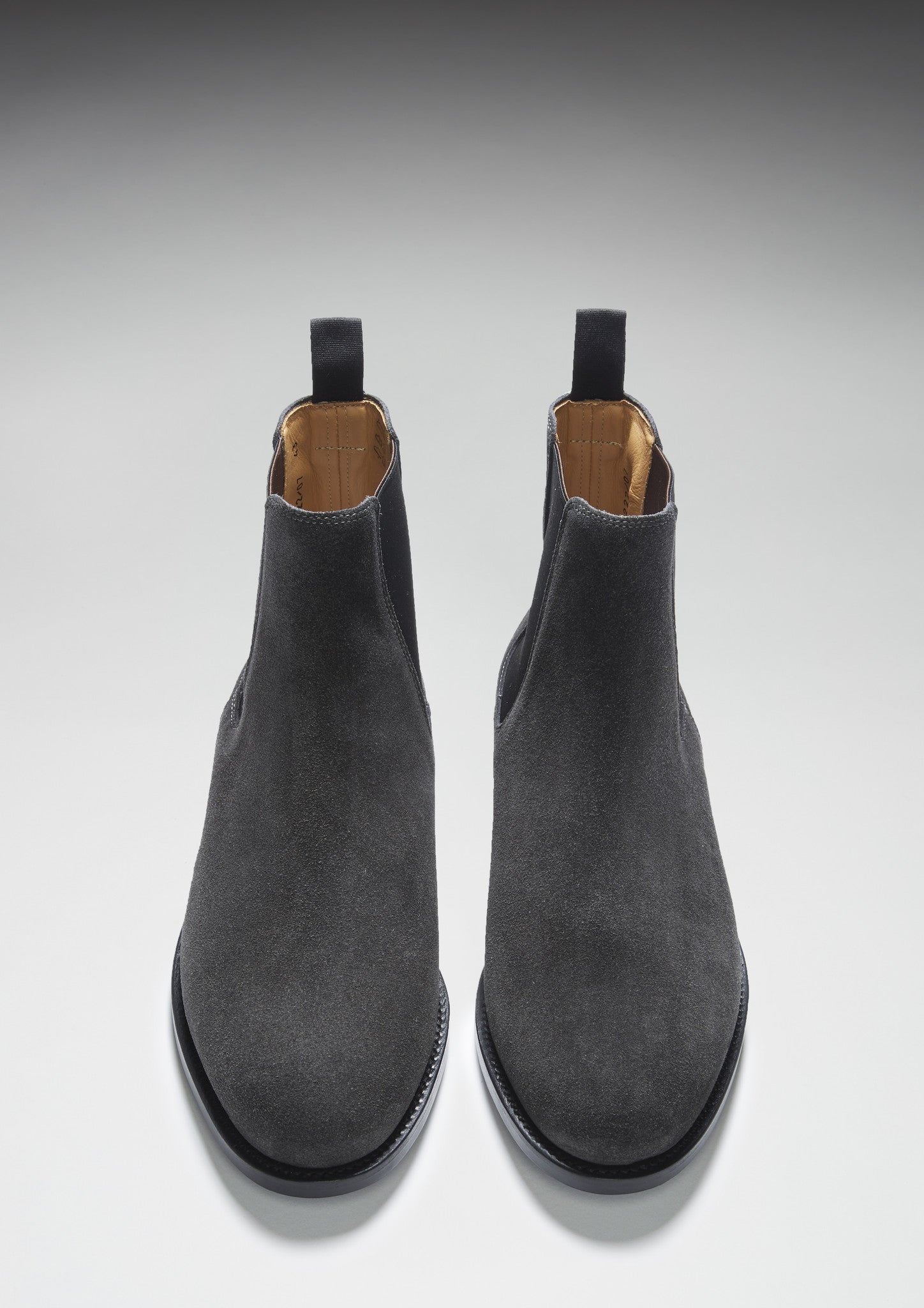 grey suede chelsea boots