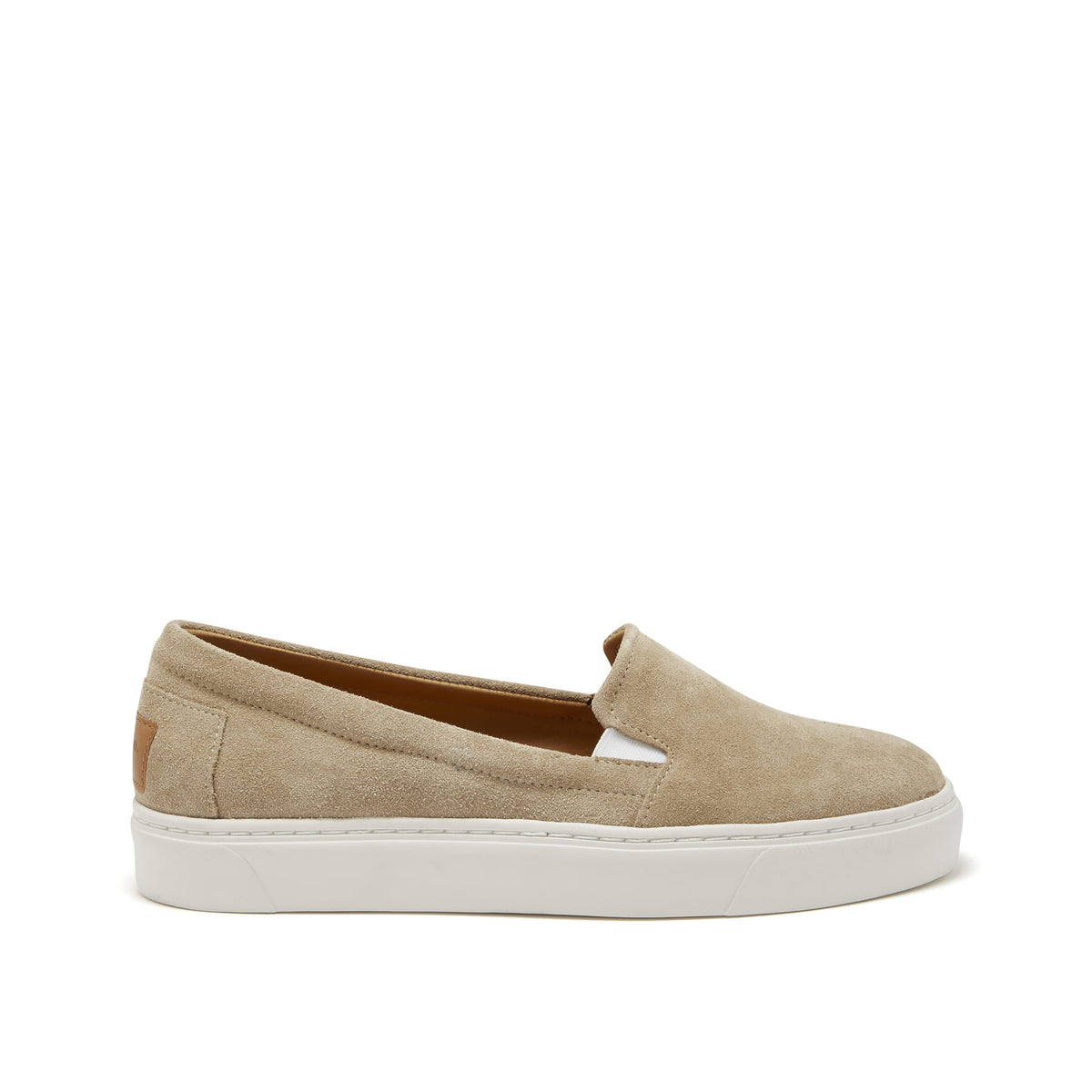 Women&#39;s Slip-On Sneakers, taupe suede