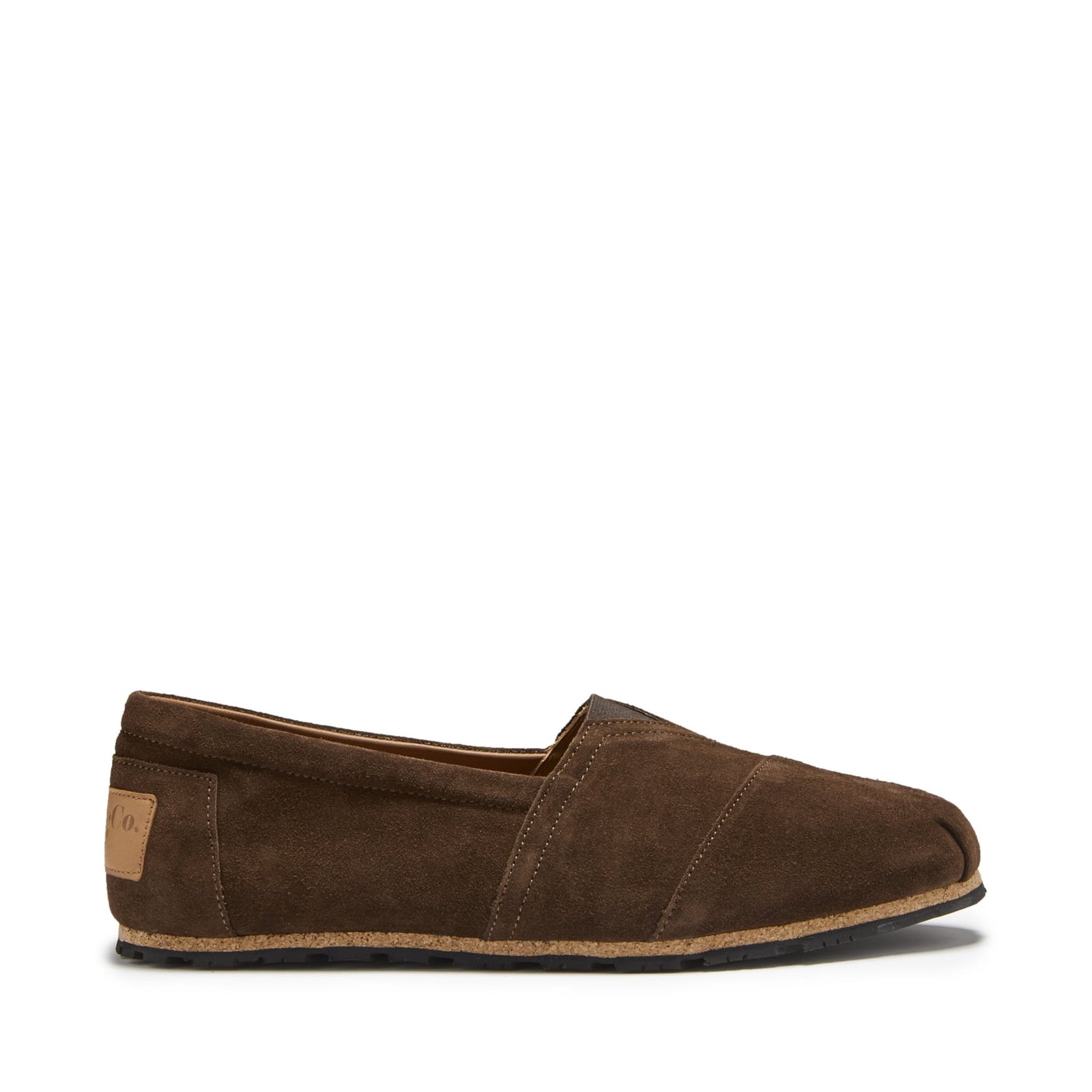 Tyre Sole Espadrilles, brown suede - Hugs & Co.