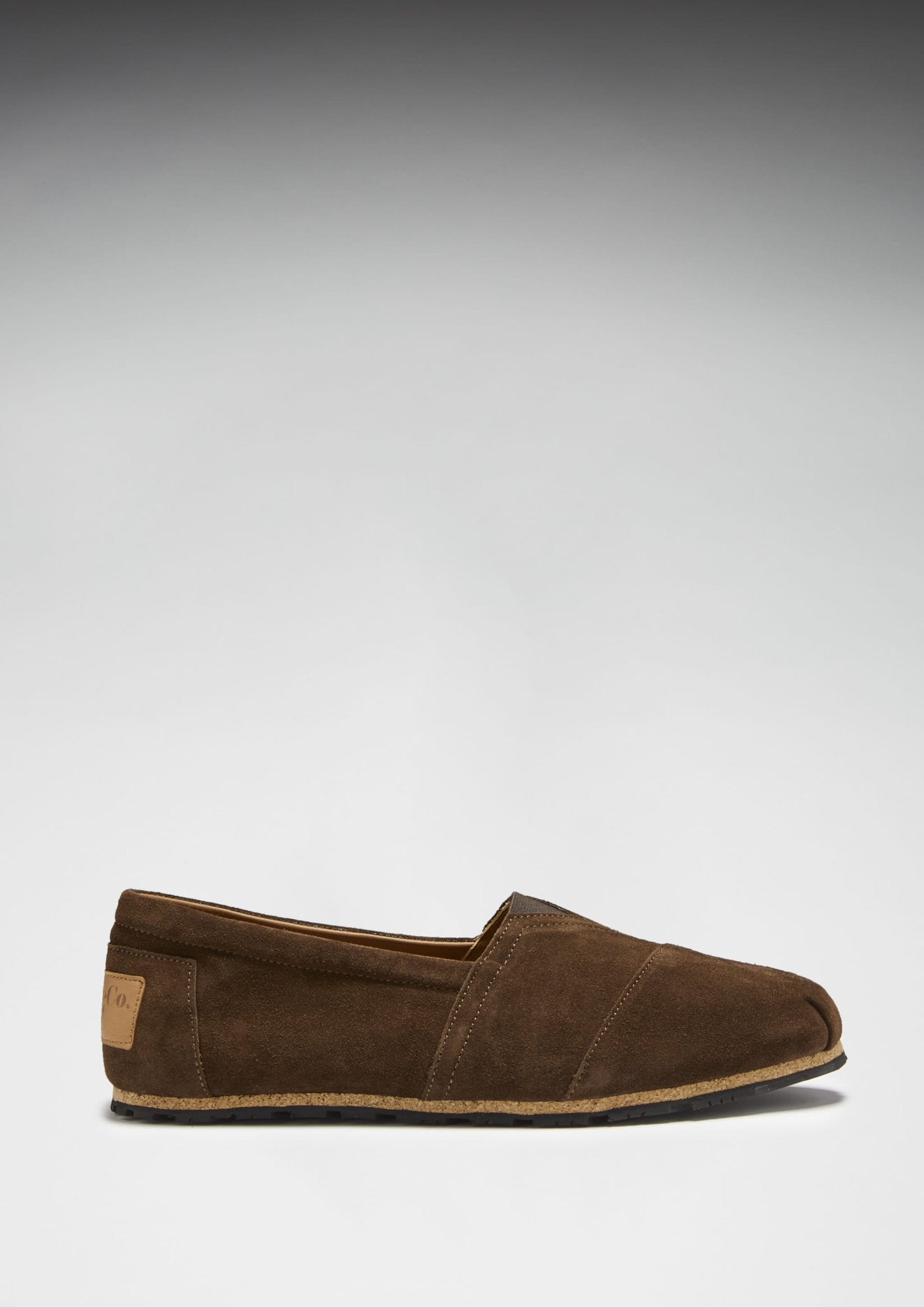 Tyre Sole Espadrilles, brown suede - Hugs & Co.