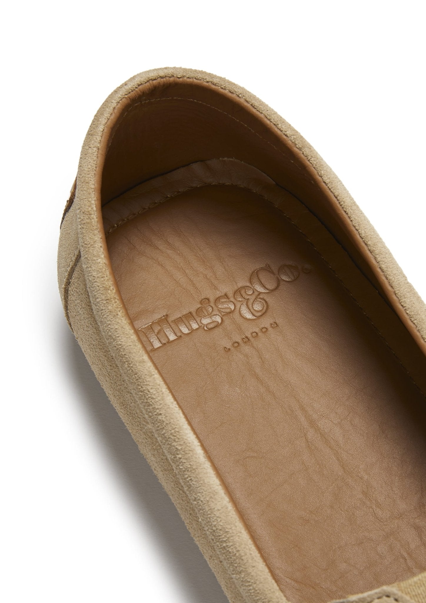 Tyre Sole Espadrilles, taupe suede - Hugs & Co.