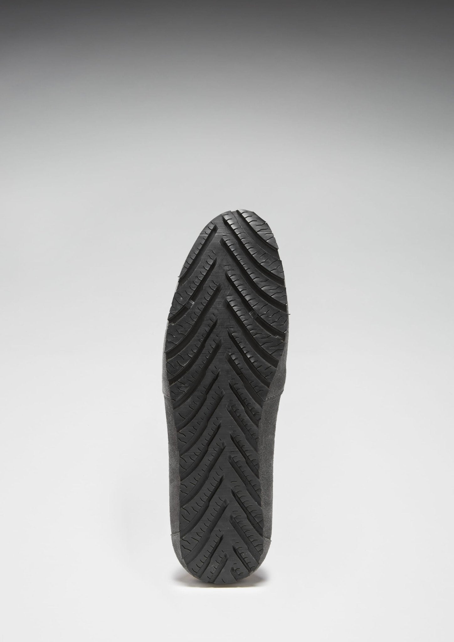 Tyre Sole Espadrilles, charcoal suede - Hugs & Co.