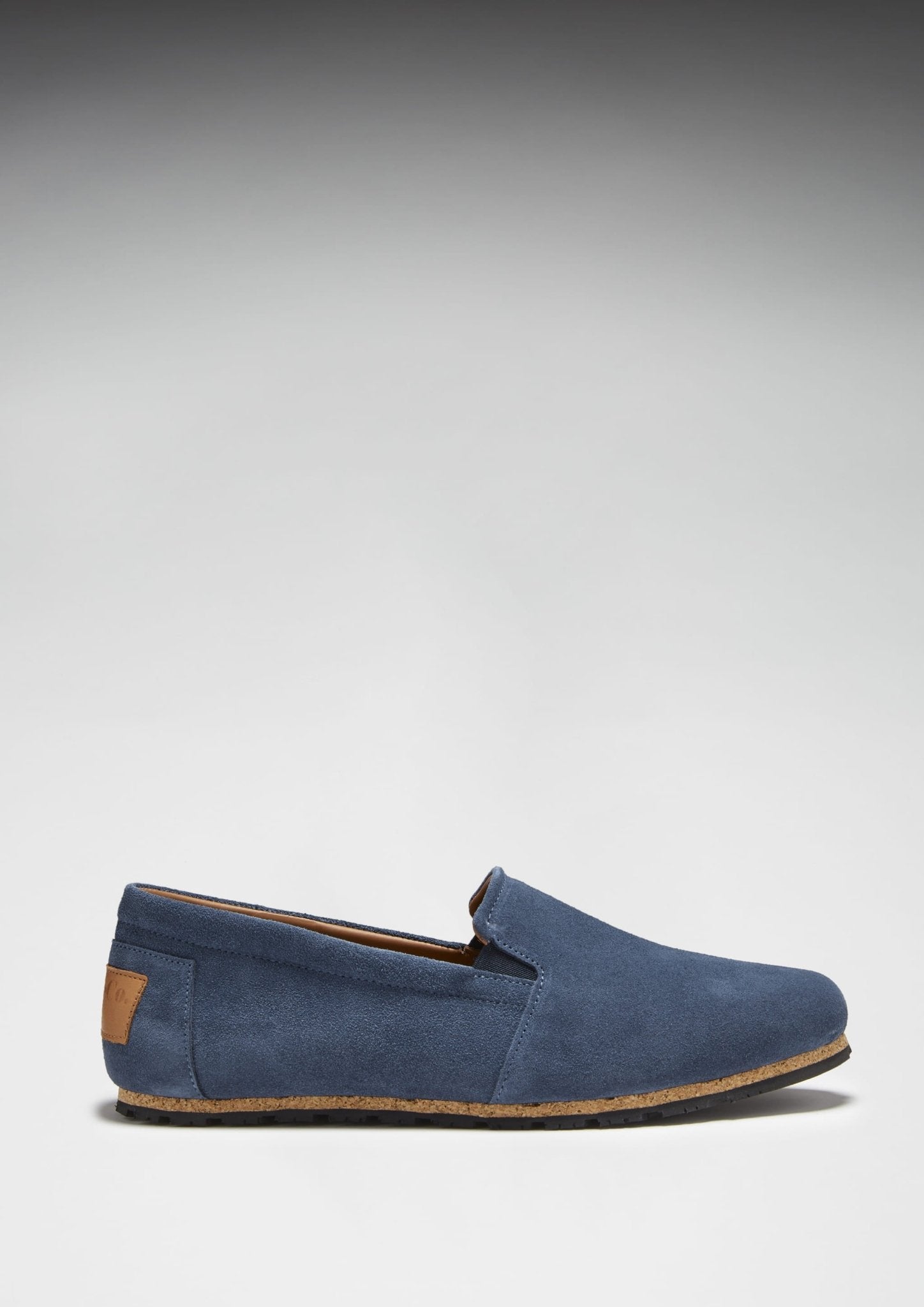 Tyre Sole Espadrilles, denim blue suede - Hugs & Co.