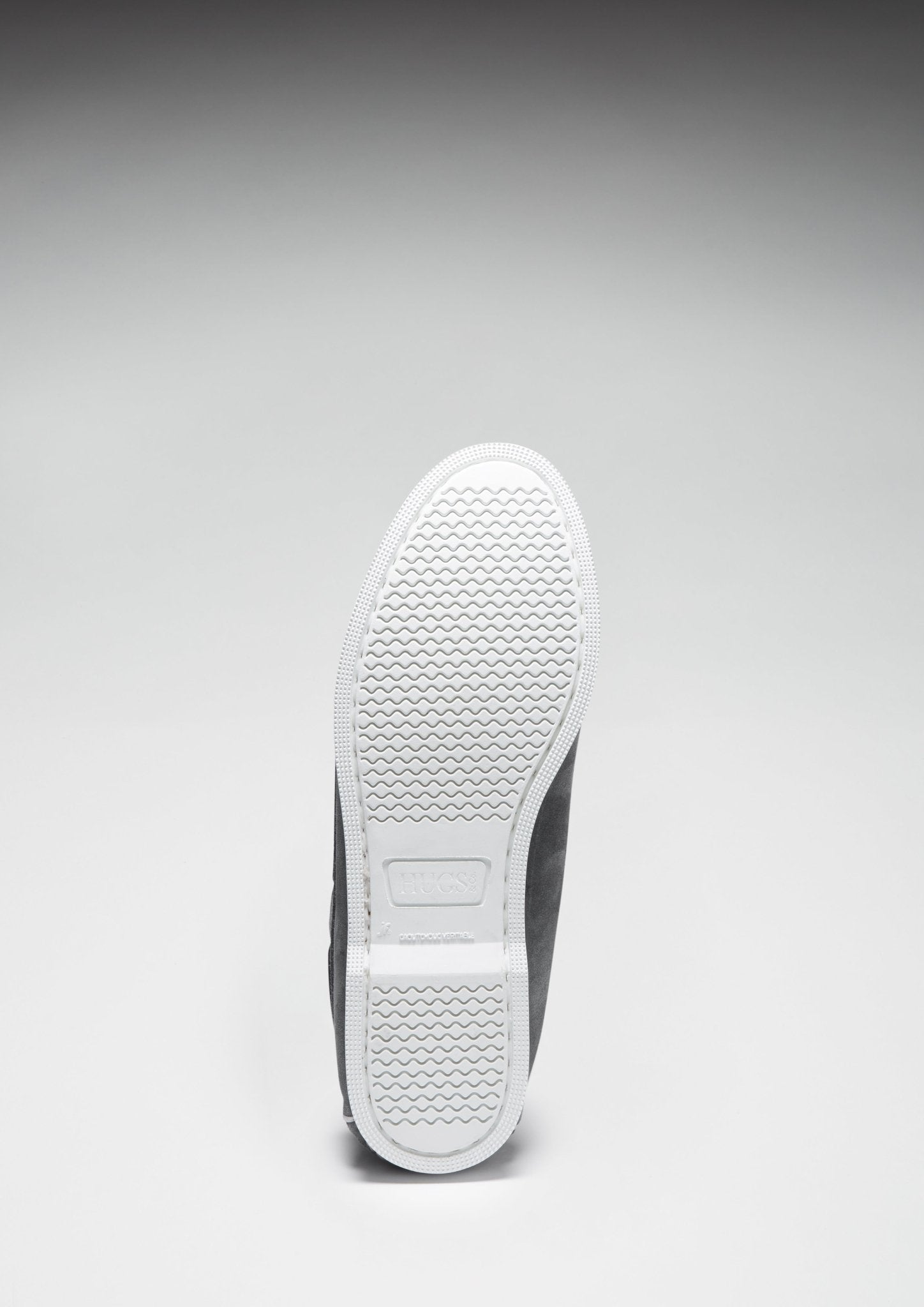 Deck Shoes, slate grey suede - Hugs & Co.