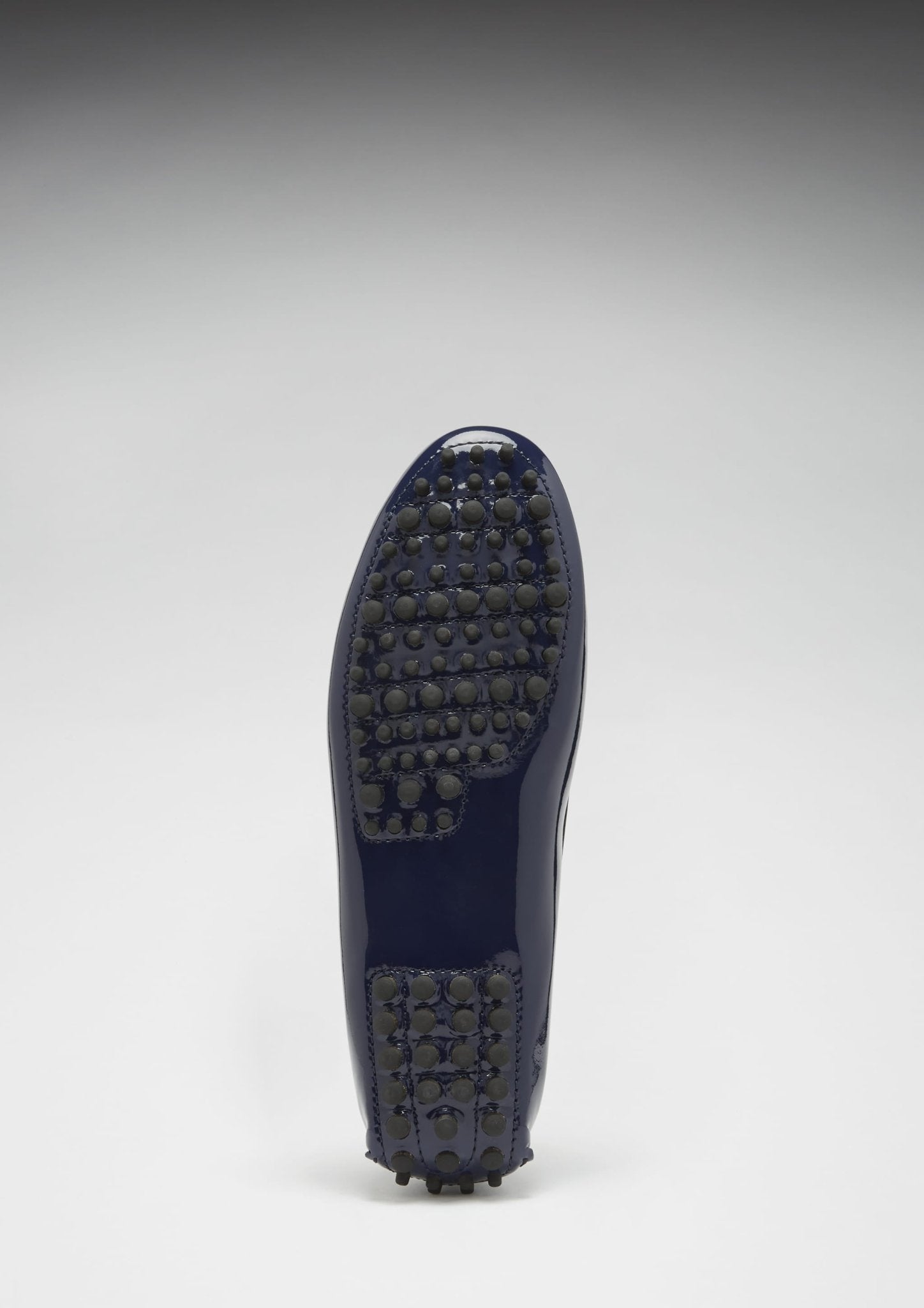 Penny Driving Loafers, navy blue patent leather - Hugs & Co.