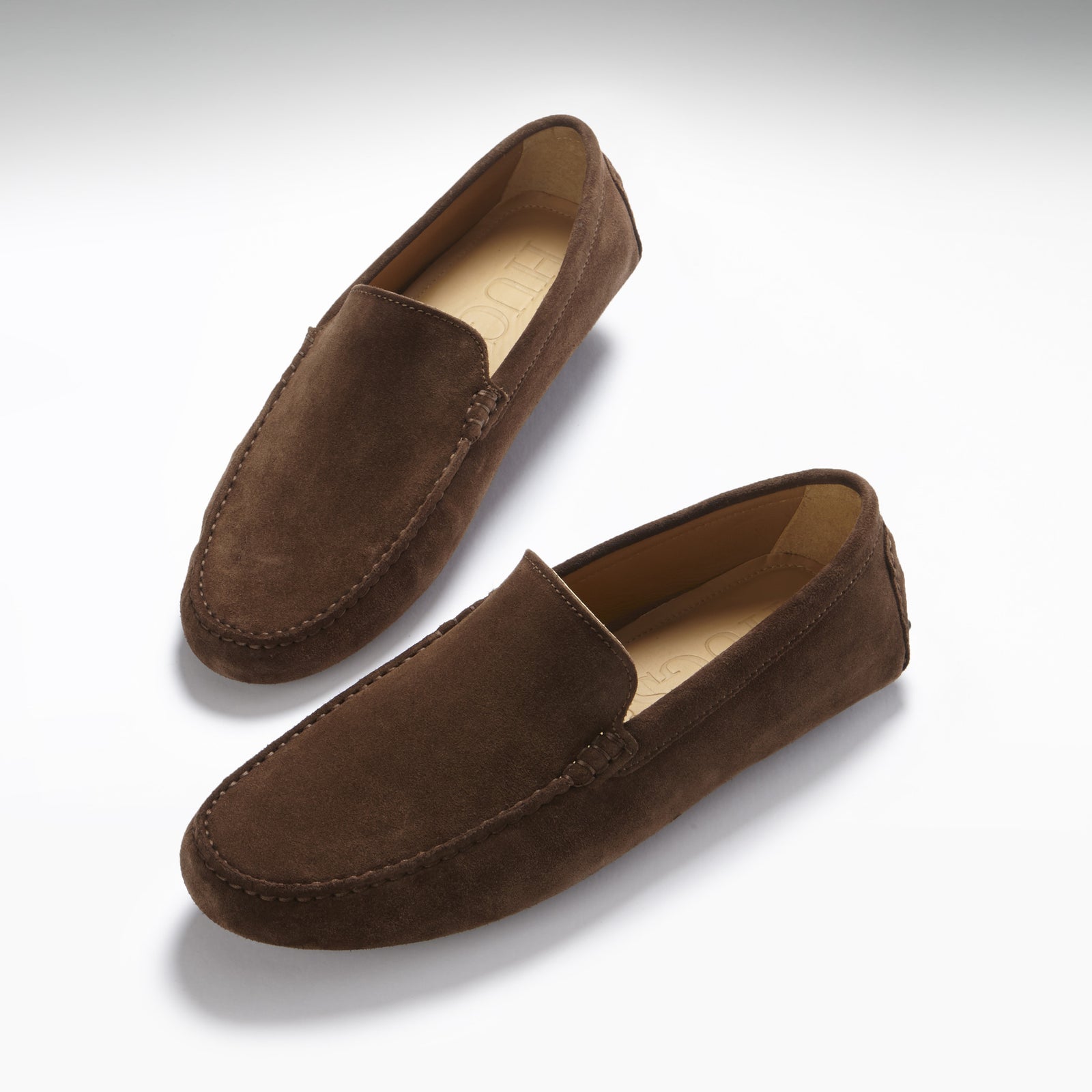 Driving Loafers Brown Suede