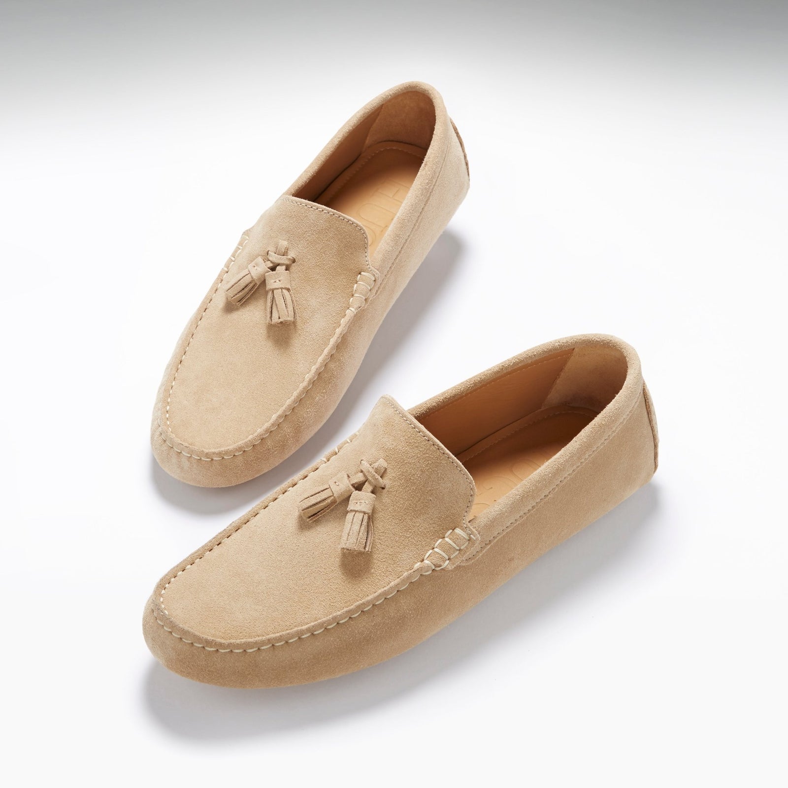 Driving Loafer Taupe Suede