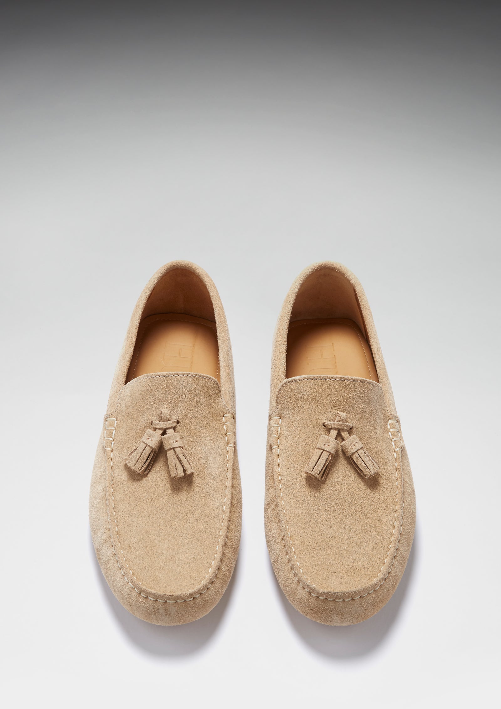 Driving Loafer Taupe Suede