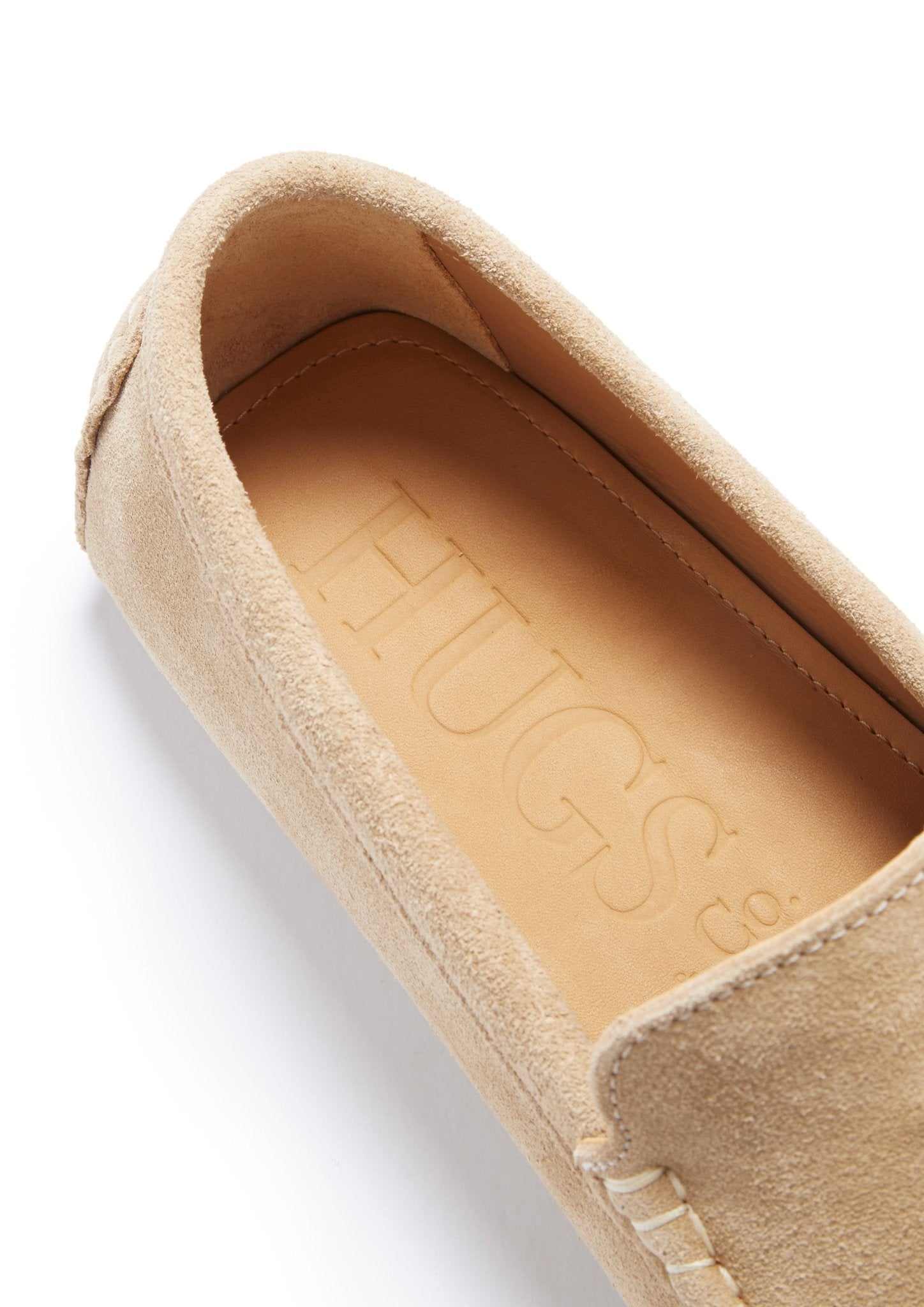 Driving Loafer Taupe Suede
