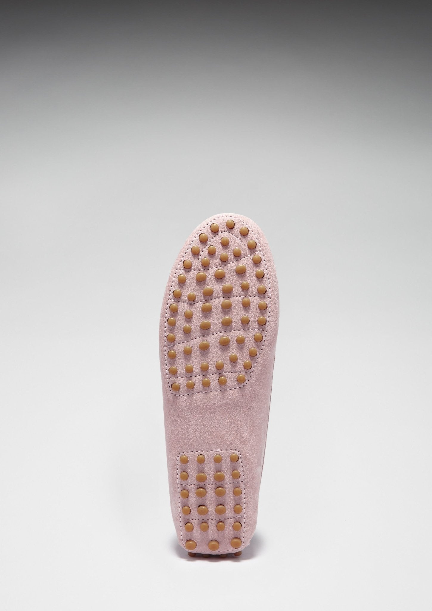 Women's Penny Driving Loafers, ice pink suede - Hugs & Co.