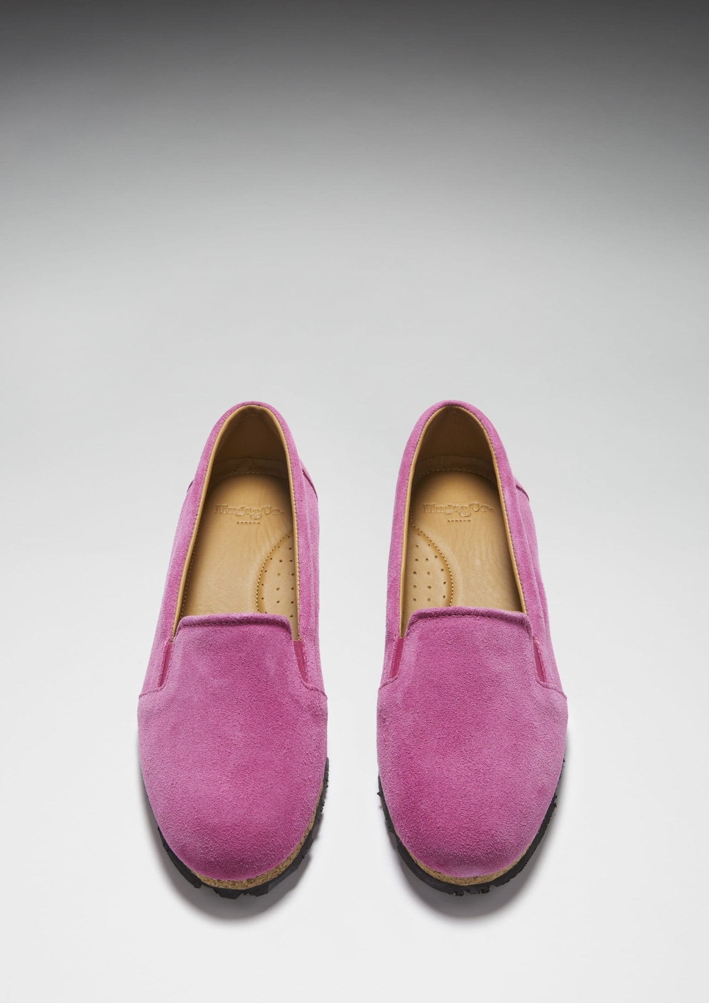 Women's Continental Espadrilles, candy pink suede - Hugs & Co.
