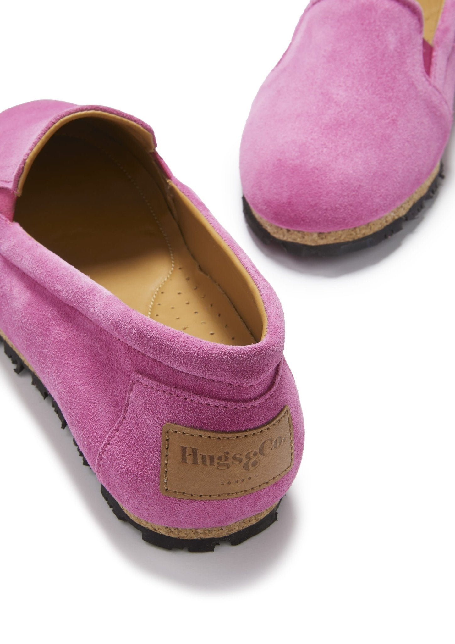 Women's Continental Espadrilles, candy pink suede - Hugs & Co.