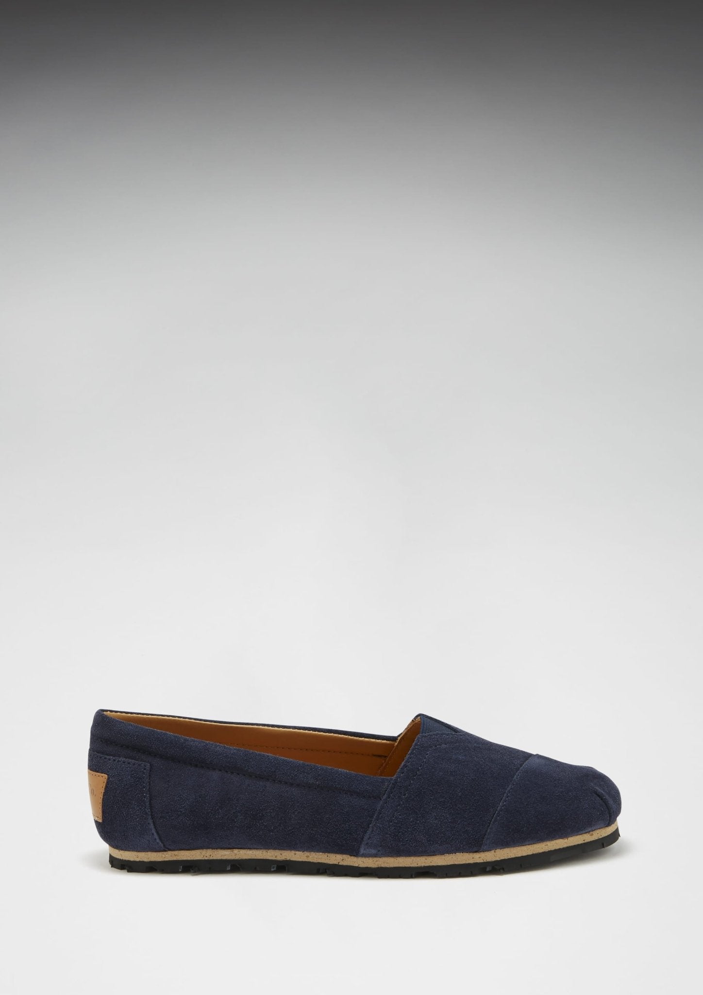 Women's Chukka Espadrilles, navy blue suede - Hugs & Co.