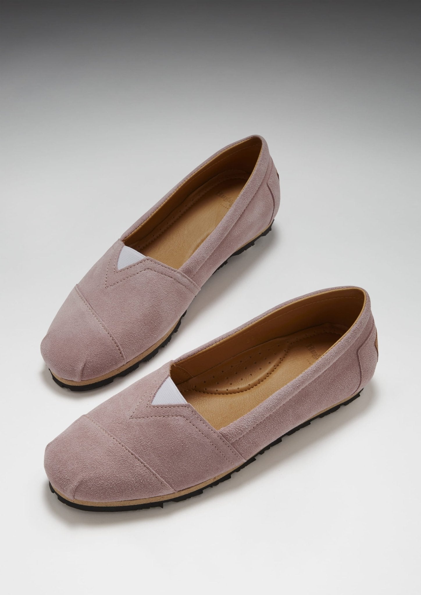 Women's Chukka Espadrilles, powder pink suede - Hugs & Co.