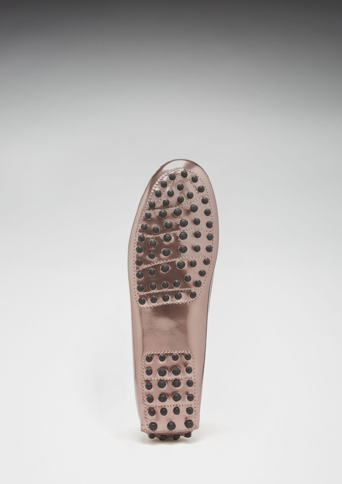 Women's Penny Driving Loafers, rose gold patent leather - Hugs & Co.
