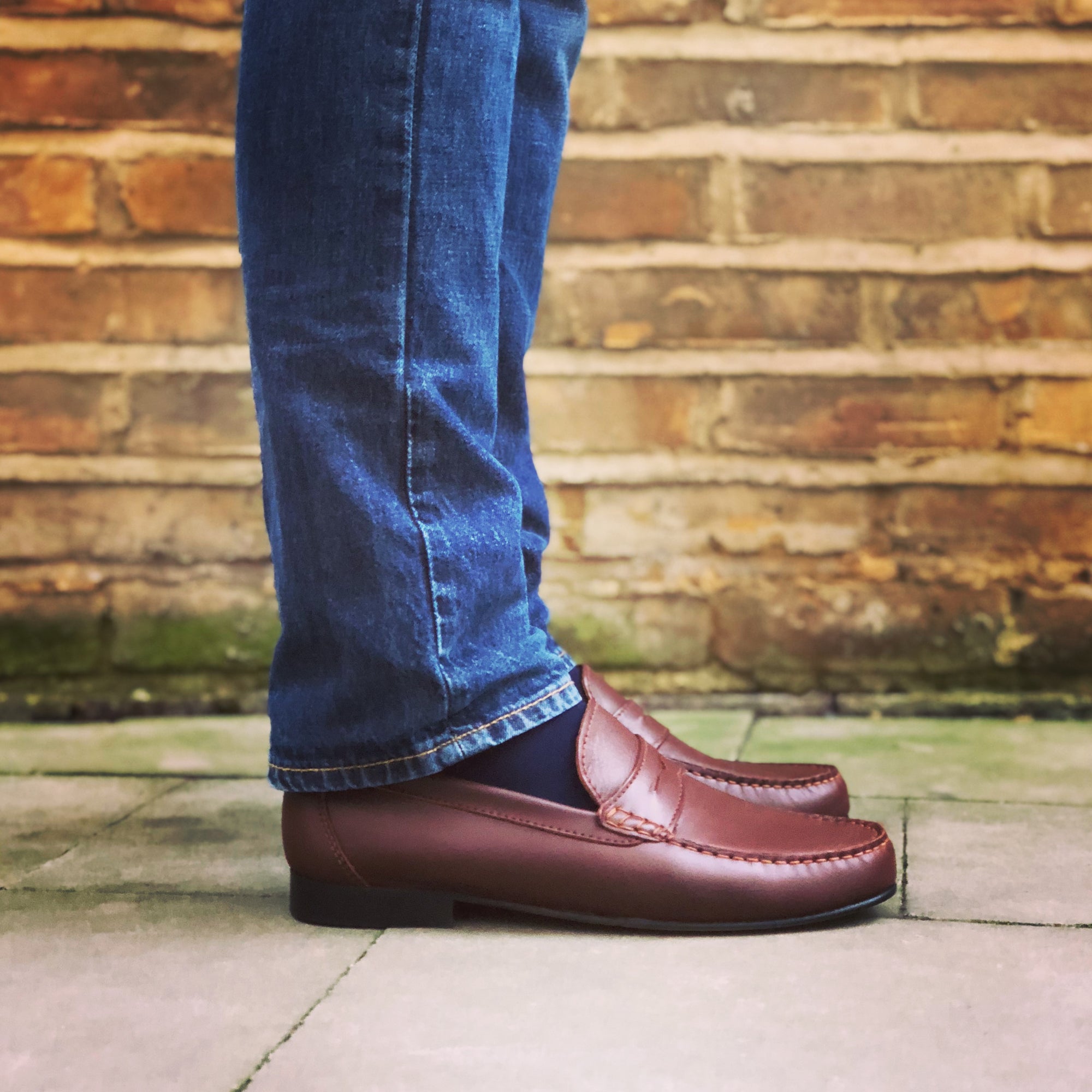hugs and co penny loafers