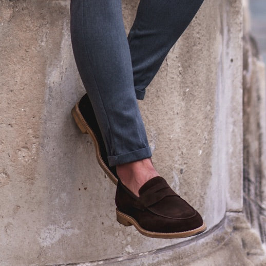 Krum Djermanov Styles Hugs & Co. Crepe Sole Loafers