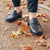 Matt Tapley shoots in Hugs & Co. Penny Loafers