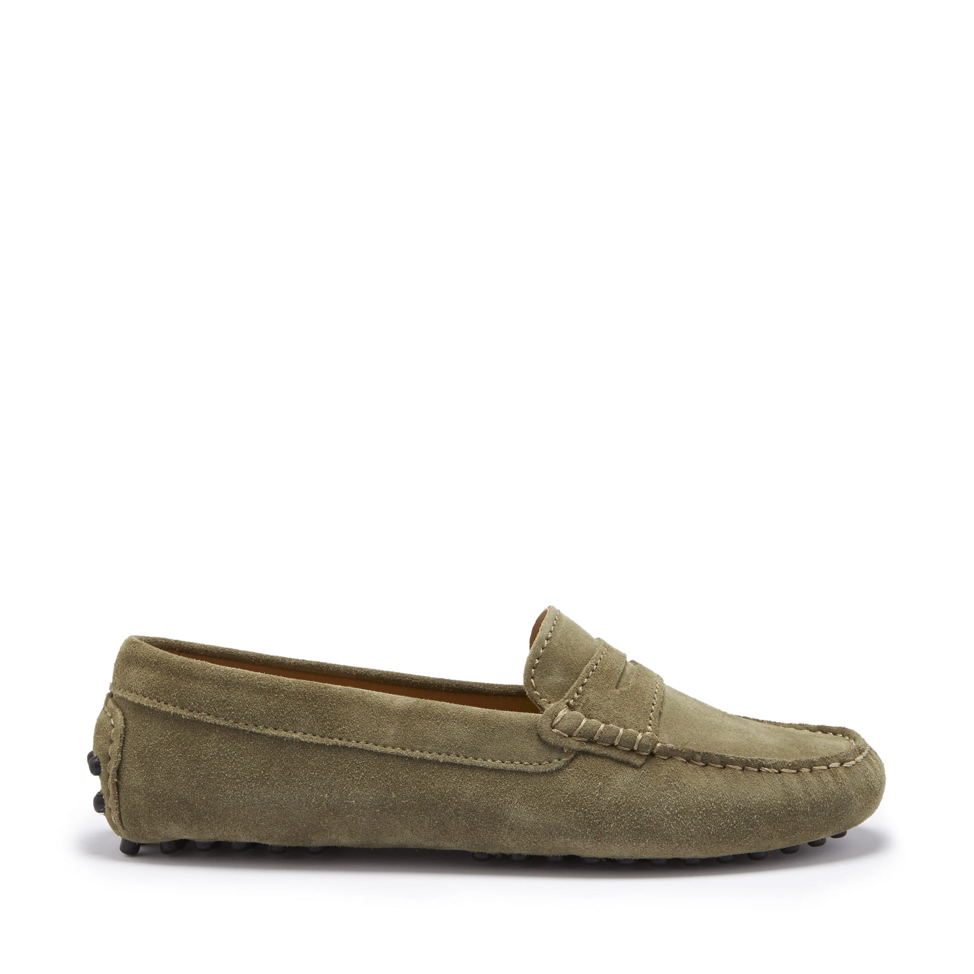 Penny Driving Loafer für Damen, getrüffeltes Wildleder