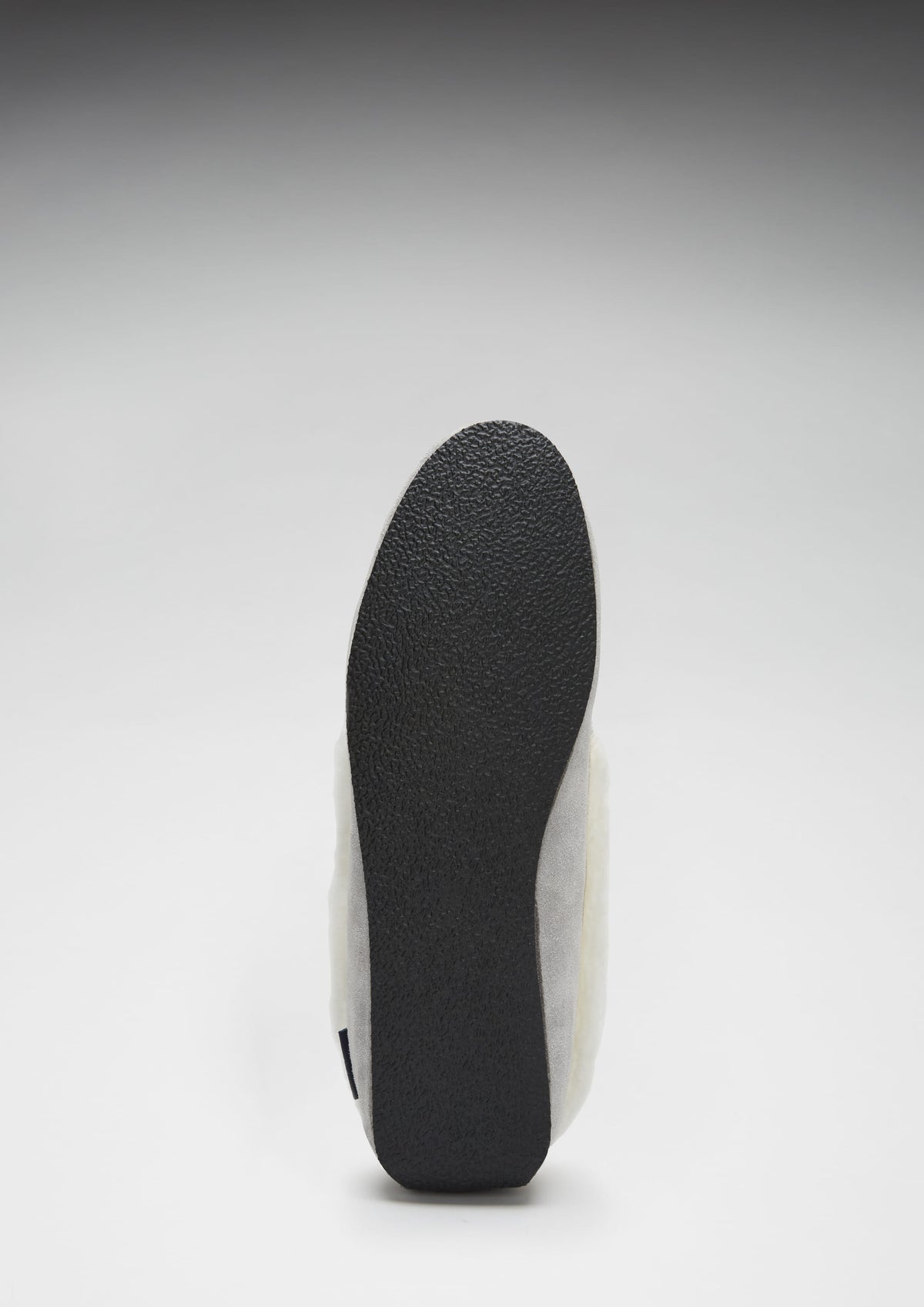 Women's slippers, sheepskin, dove grey suede