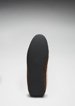 Mocassins Driving, daim noir