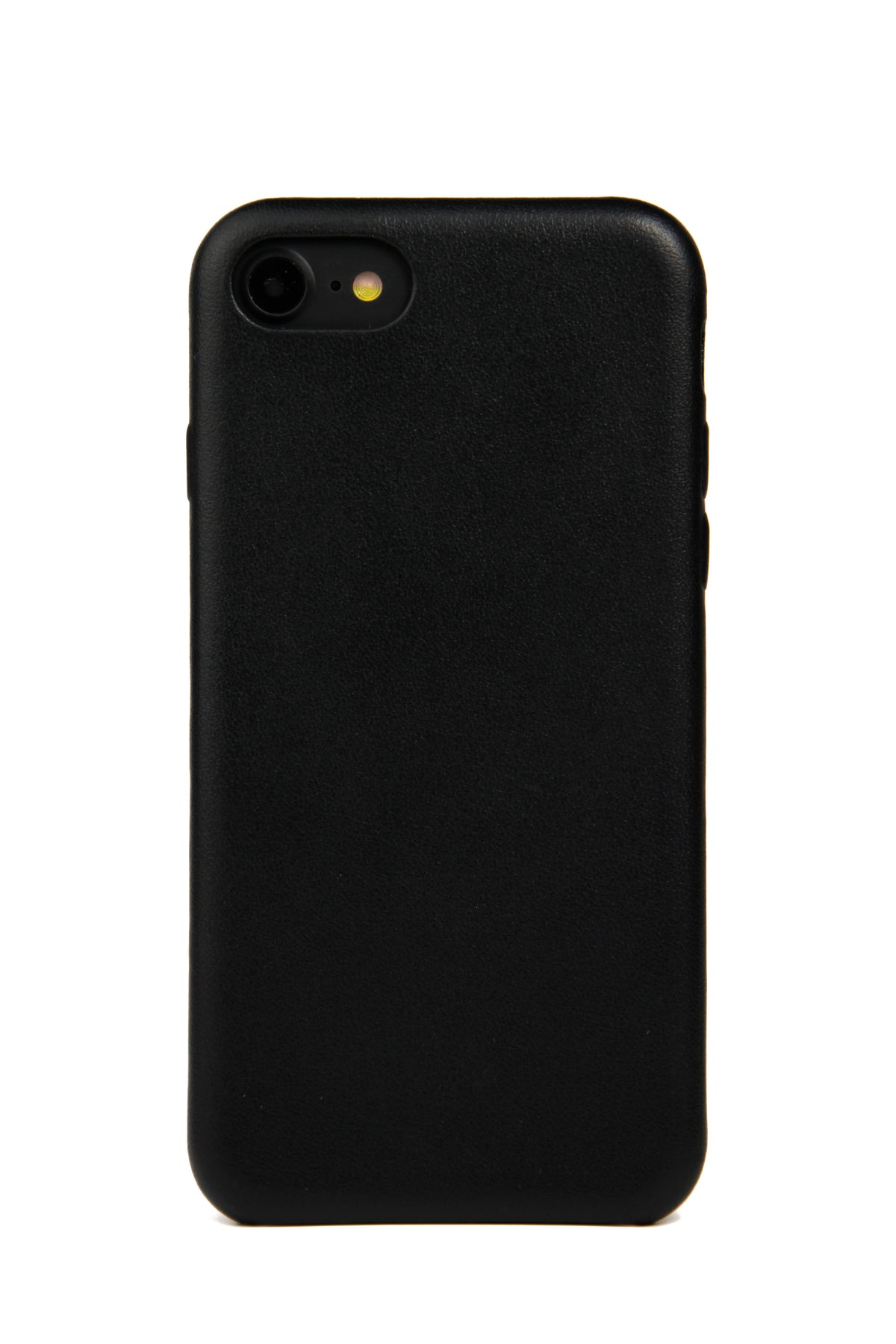 iPhone 7/8 Hülle, schwarzes Leder