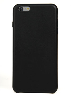 iPhone 6 Plus Case, Black Leather
