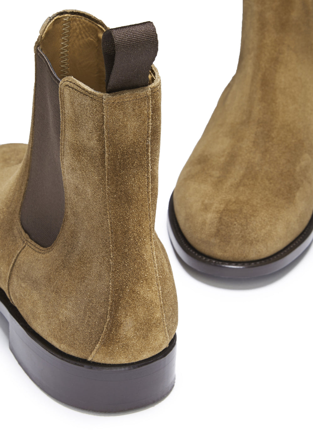 ALEESH LONG BOOTS TOBACCO SUEDE