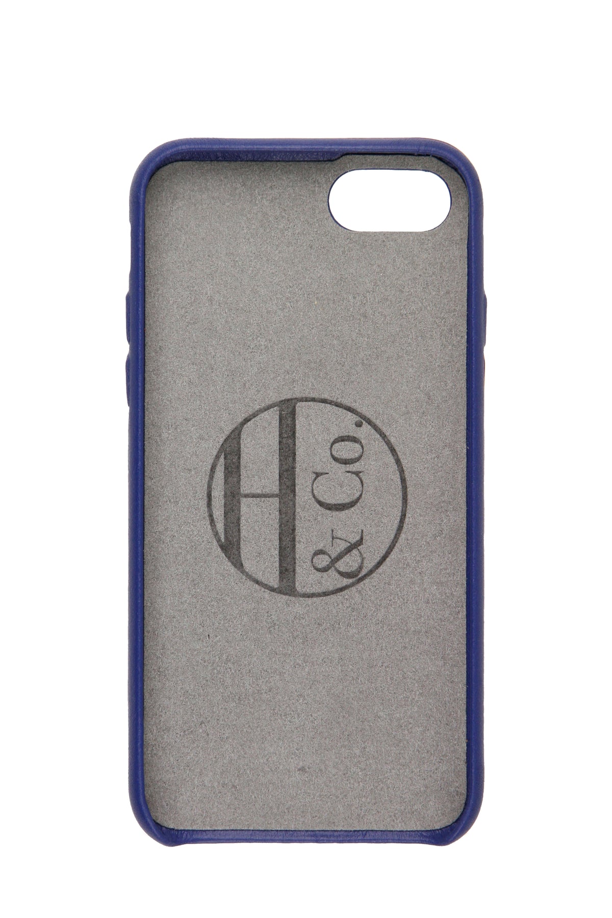 Coque iPhone 7/8, cuir denim