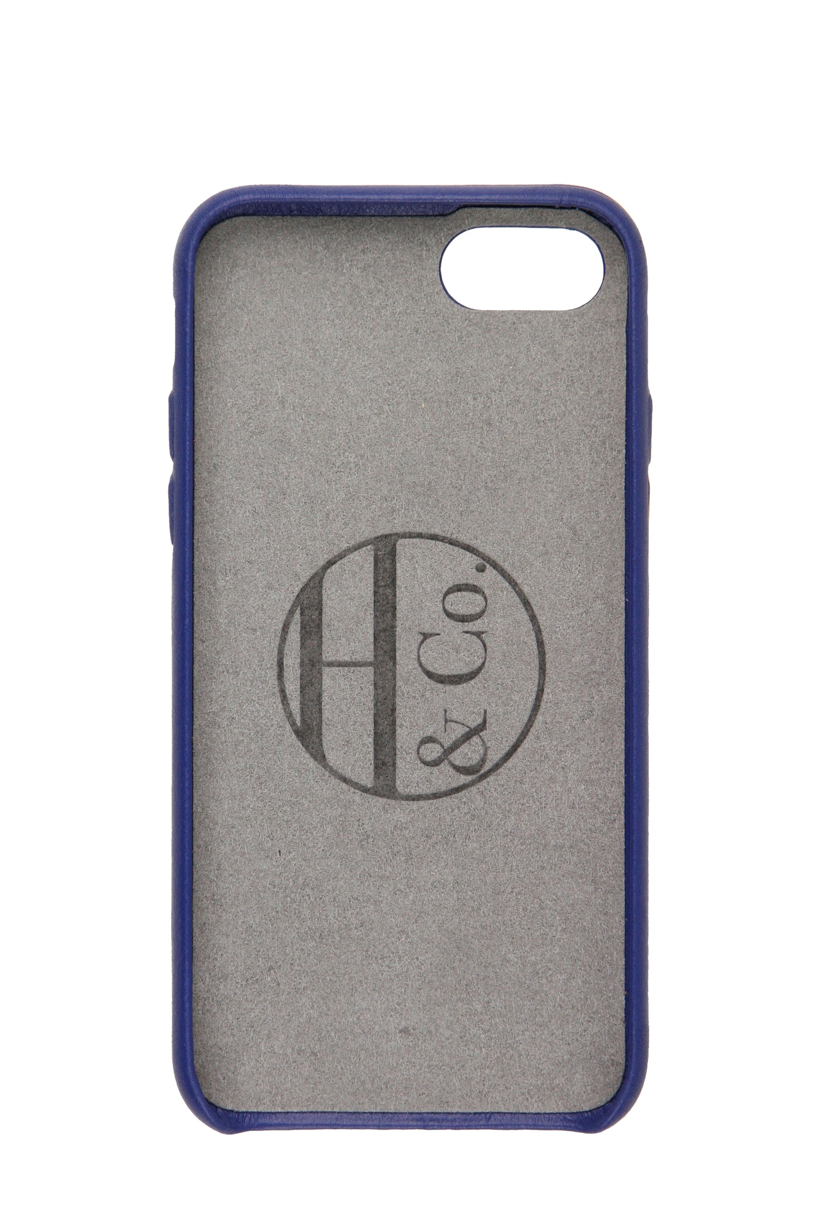 Coque iPhone 7/8, cuir denim
