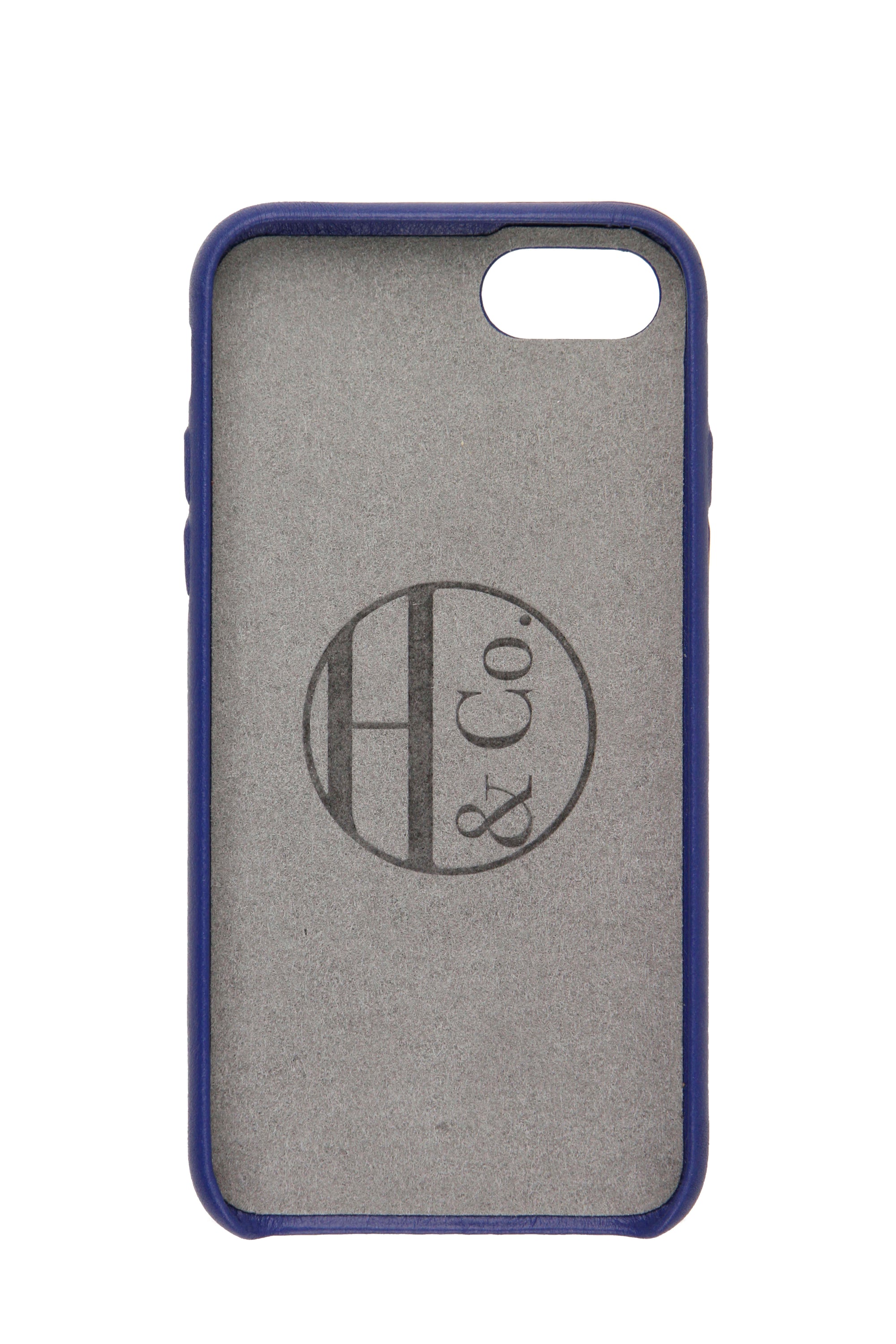 Coque iPhone 7/8, cuir denim