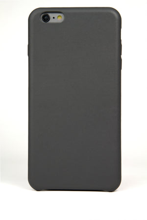 Coque pour iPhone 6 Plus, cuir gris