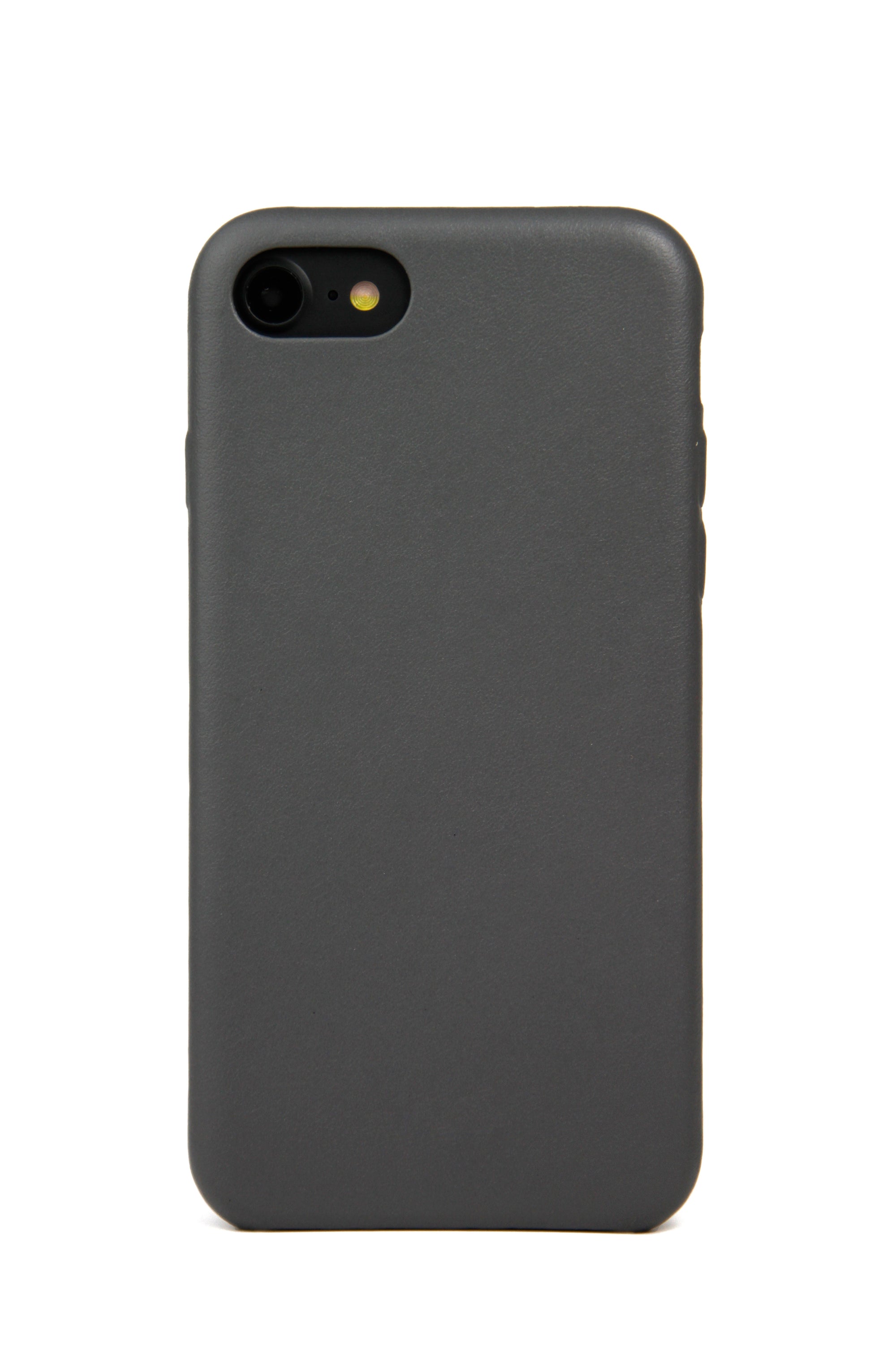 Coque pour iPhone 7/8, cuir gris