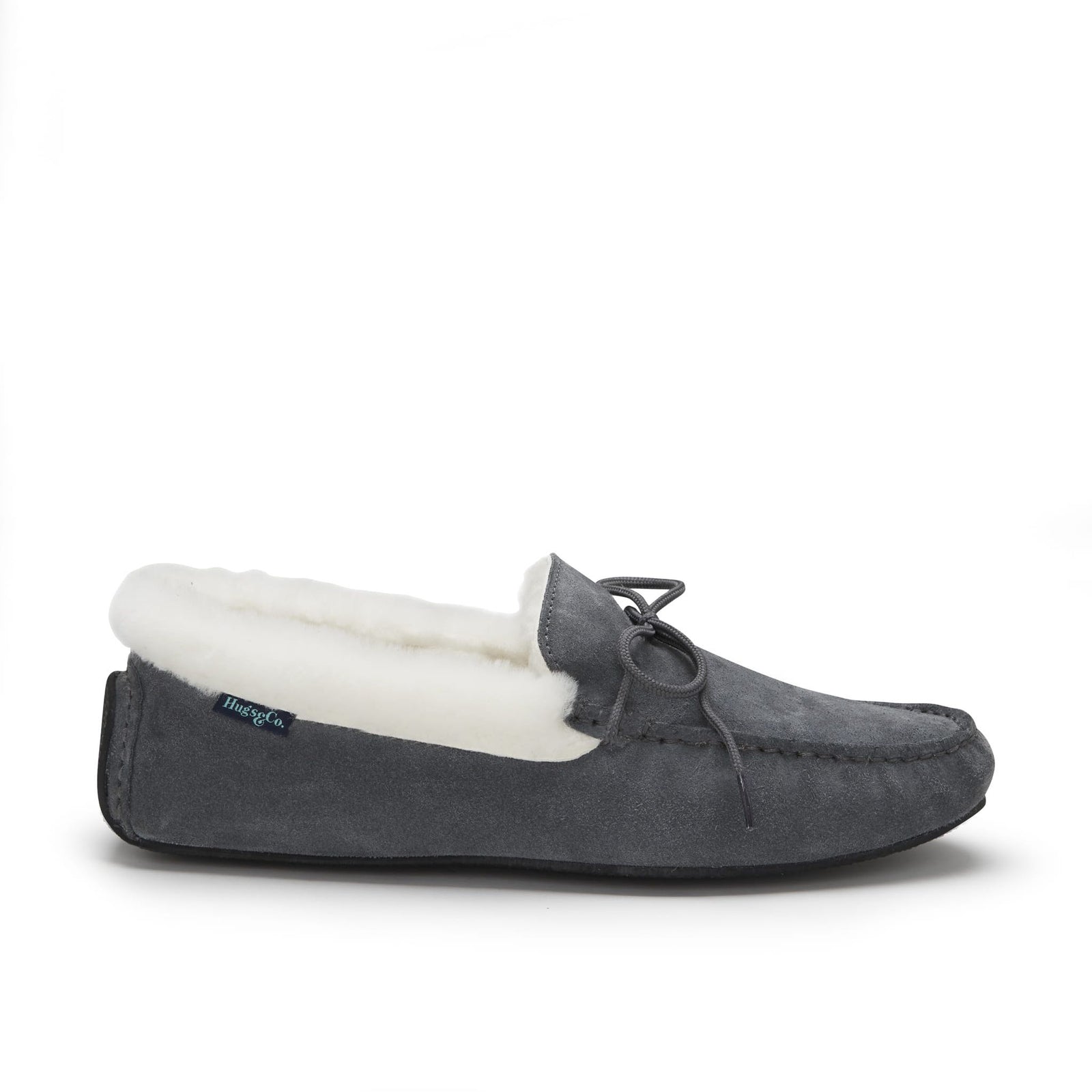 Driving Loafer, schwarzes Wildleder