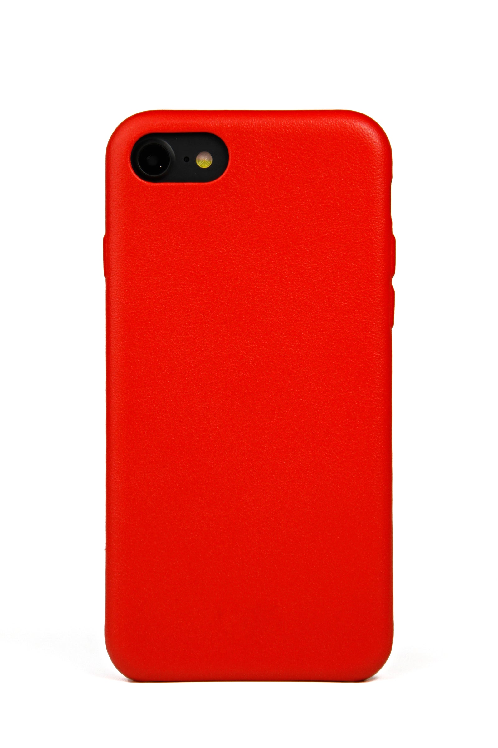 iPhone 7/8 Hülle, rotes Leder