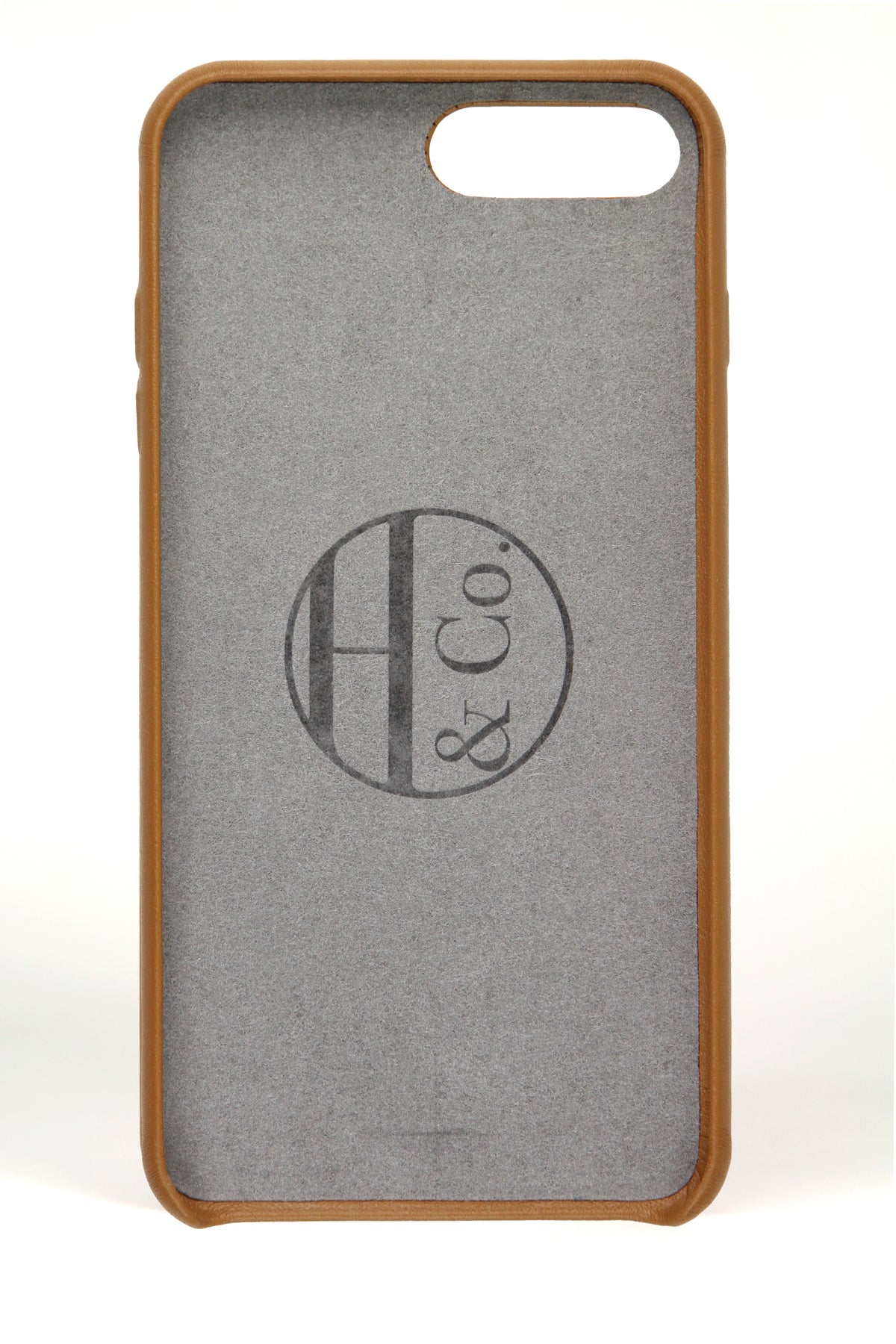 Étui pour iPhone 7/8 Plus, cuir fauve