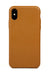 iPhone X Case, Tan Leather