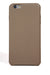 iPhone 6 Plus Case, Taupe Leather